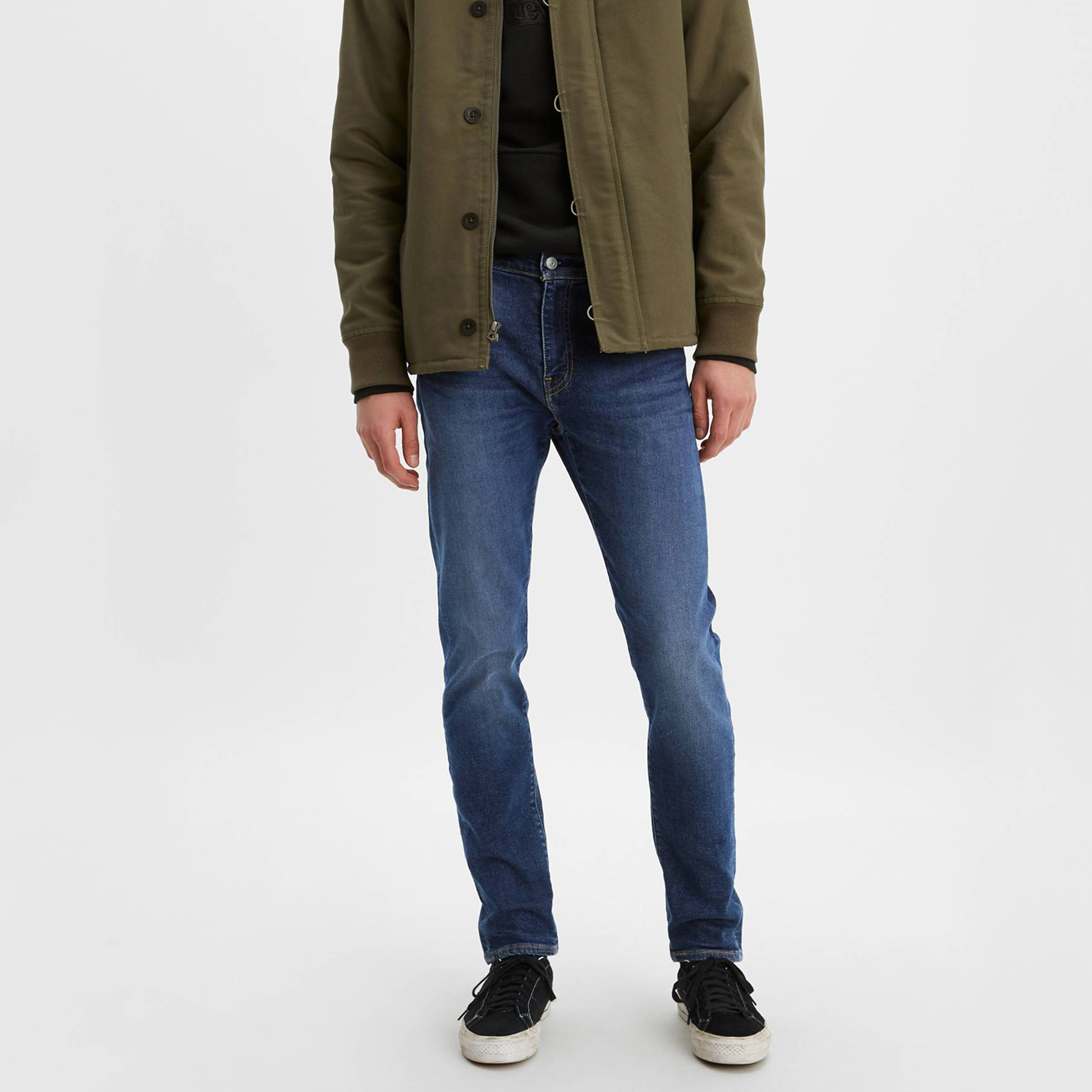 Levi's Blue Taper Fit Mid-Rise Pocket Detail Jeans-men-clothing-jeans-image-1
