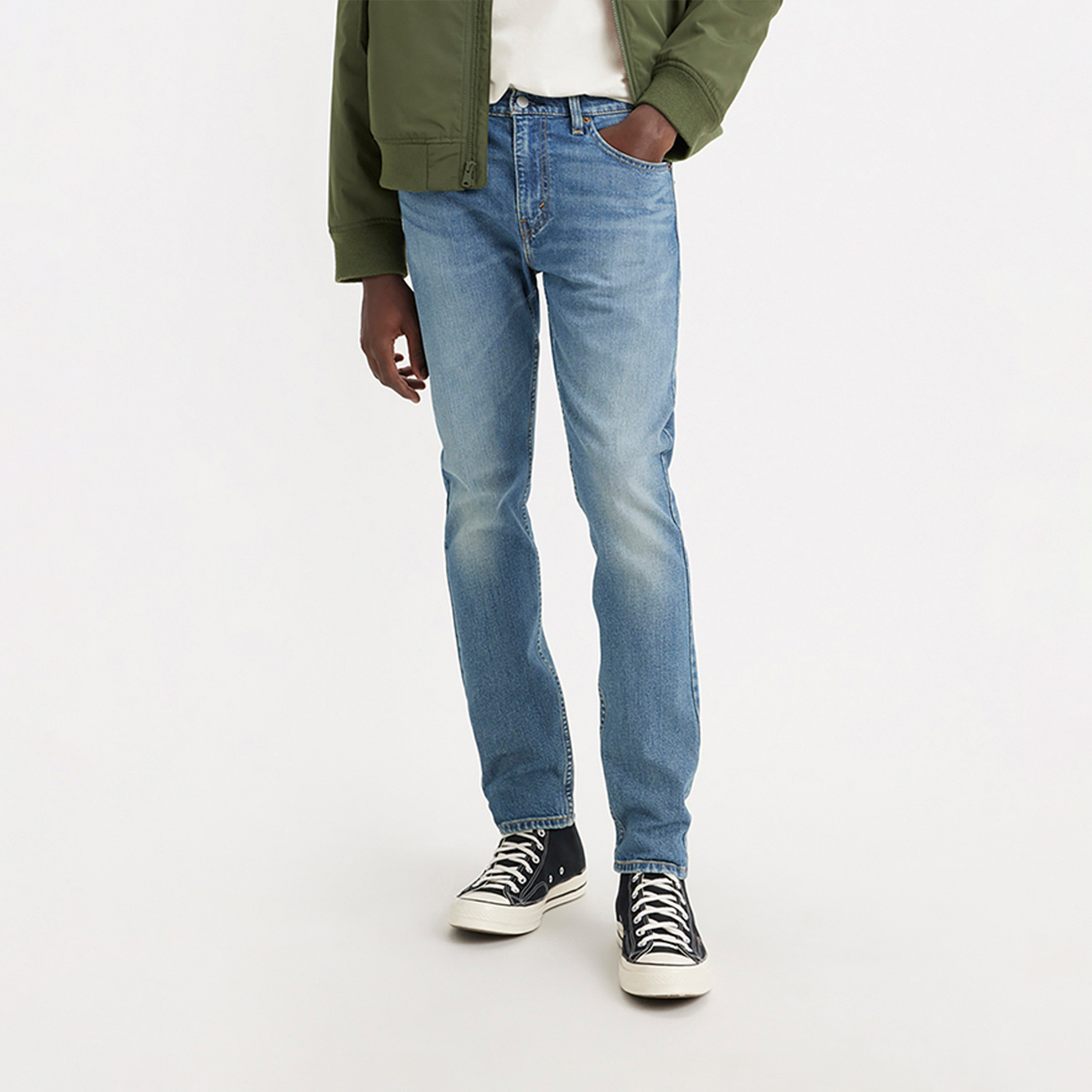 Levi's Men's Tapered Fit Stretchable Low-Rise Jeans-men-clothing-bottoms-jeans-image-1