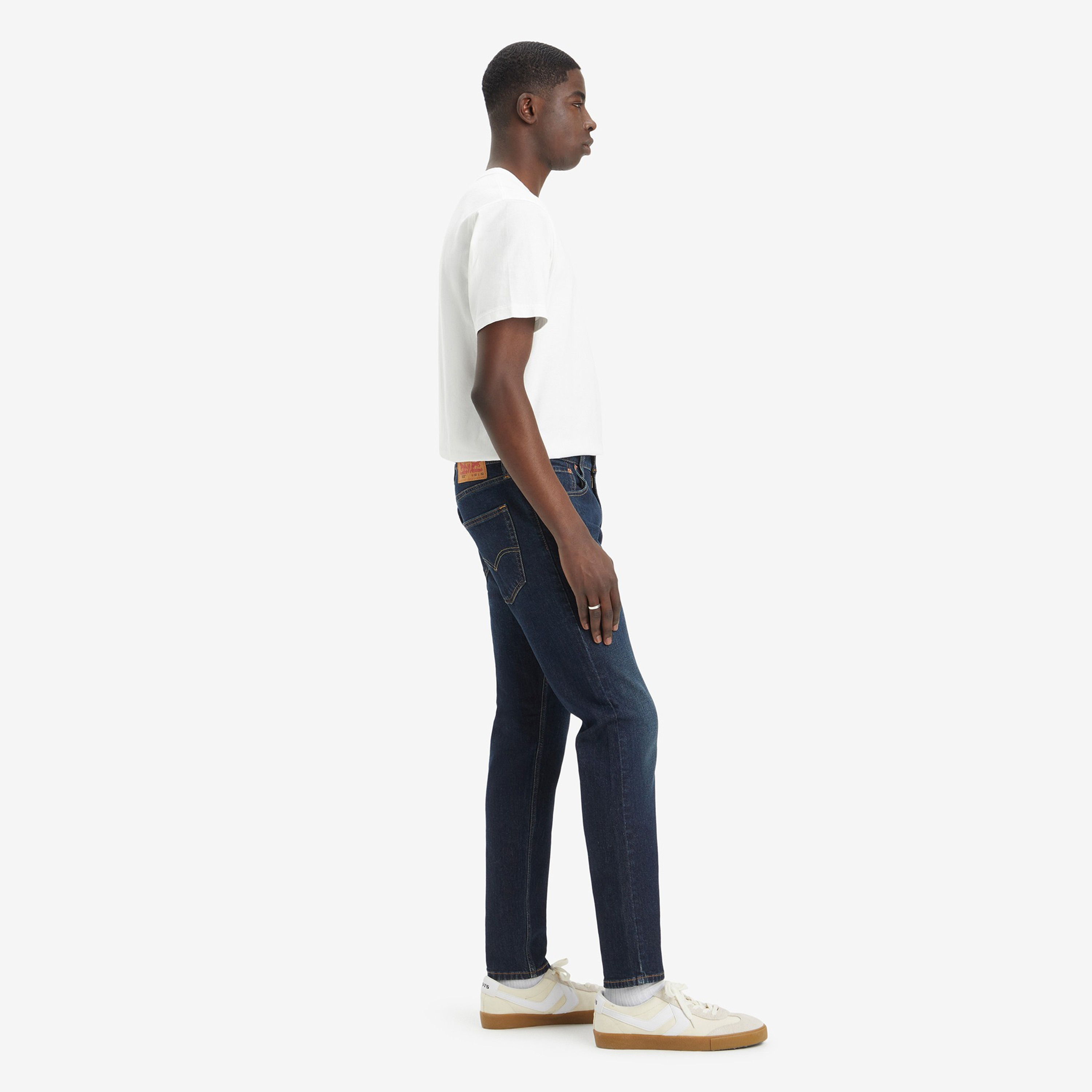 Levi's 512 Slim Fit Blue 5 Pockets Men's Jeans Inseam 32-men-clothing-bottoms-jeans-image-4
