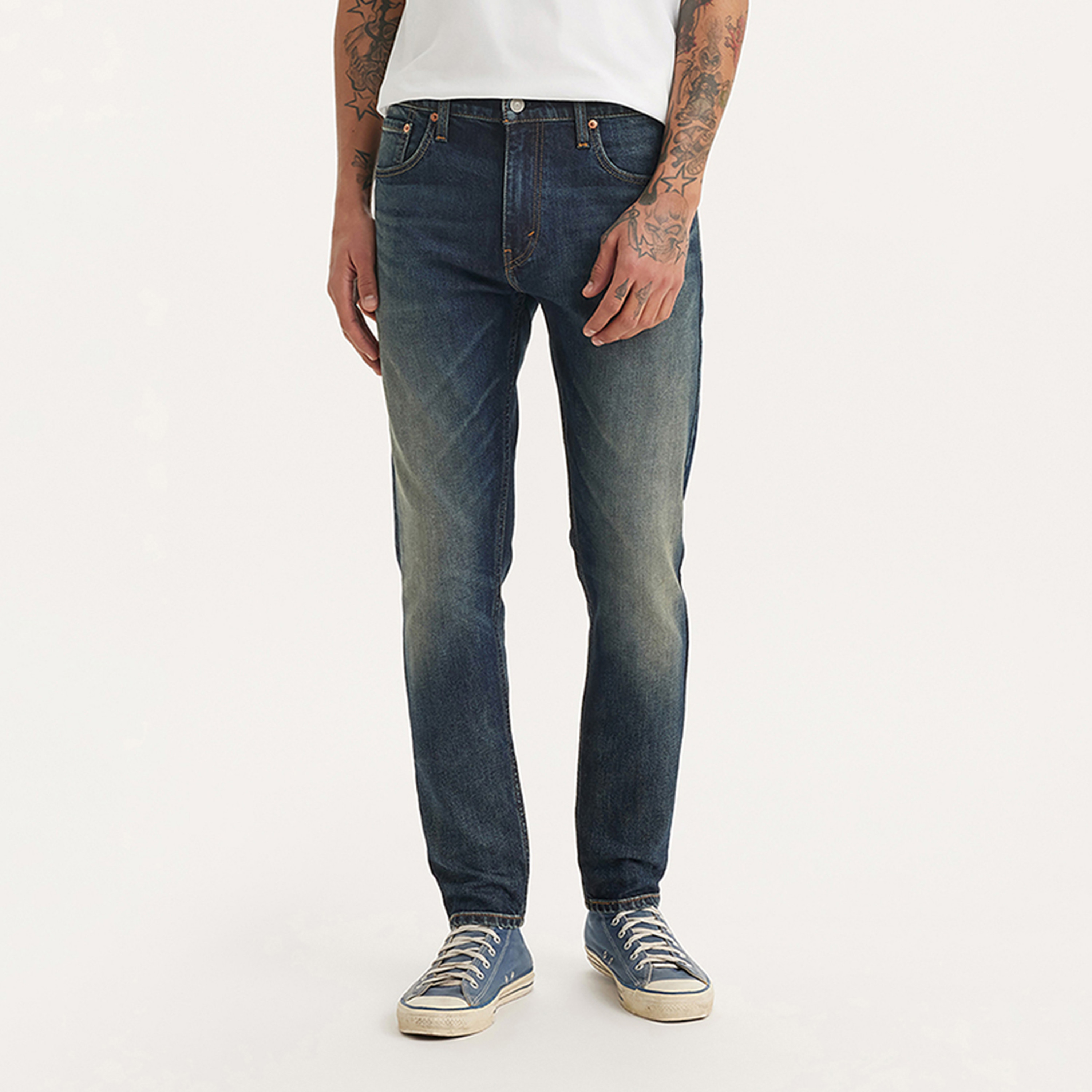 جينز ليفايز 512 قصة مدببة "تايبرد فيت" أزرق 5 جيوب - طول الدرزة الداخلية 32-men-clothing-bottoms-jeans-image-1