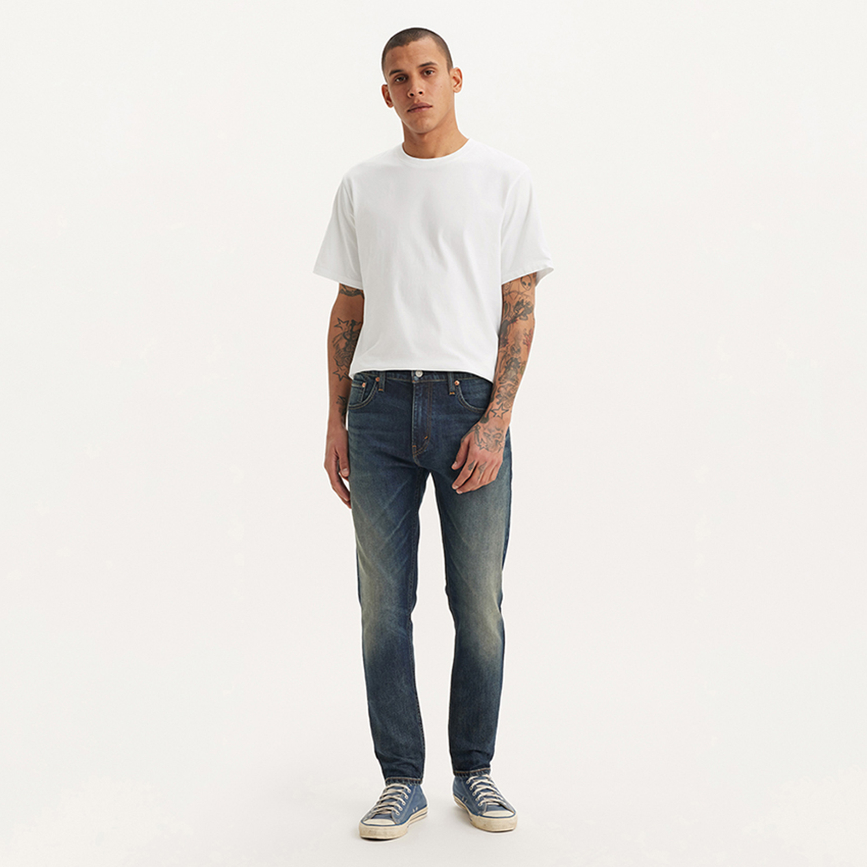 جينز ليفايز 512 قصة مدببة "تايبرد فيت" أزرق 5 جيوب - طول الدرزة الداخلية 32-men-clothing-bottoms-jeans-image-2