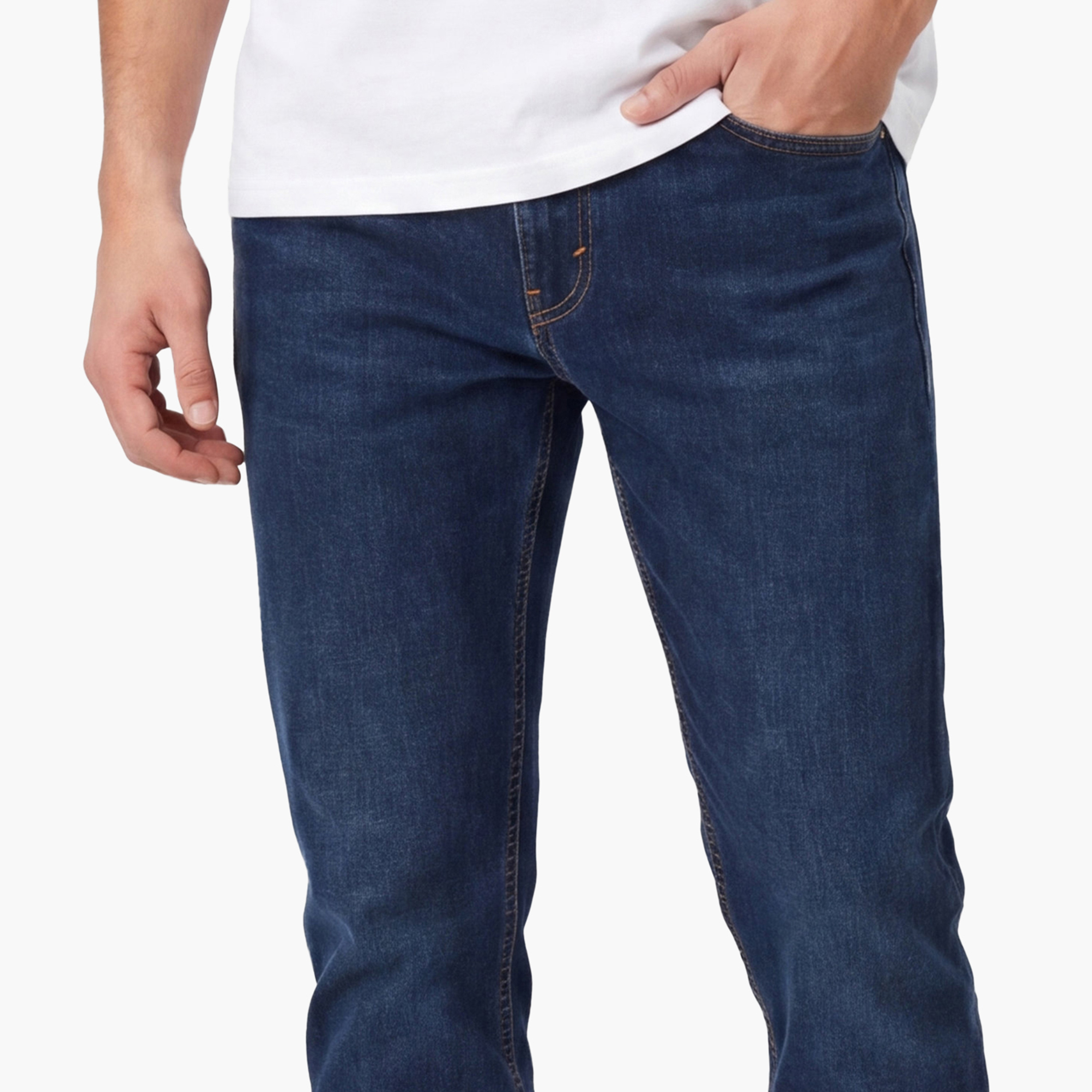 Levi's 512 Tapered Fit Blue 5-Pocket Jeans Inseam 32-men-clothing-bottoms-jeans-image-5
