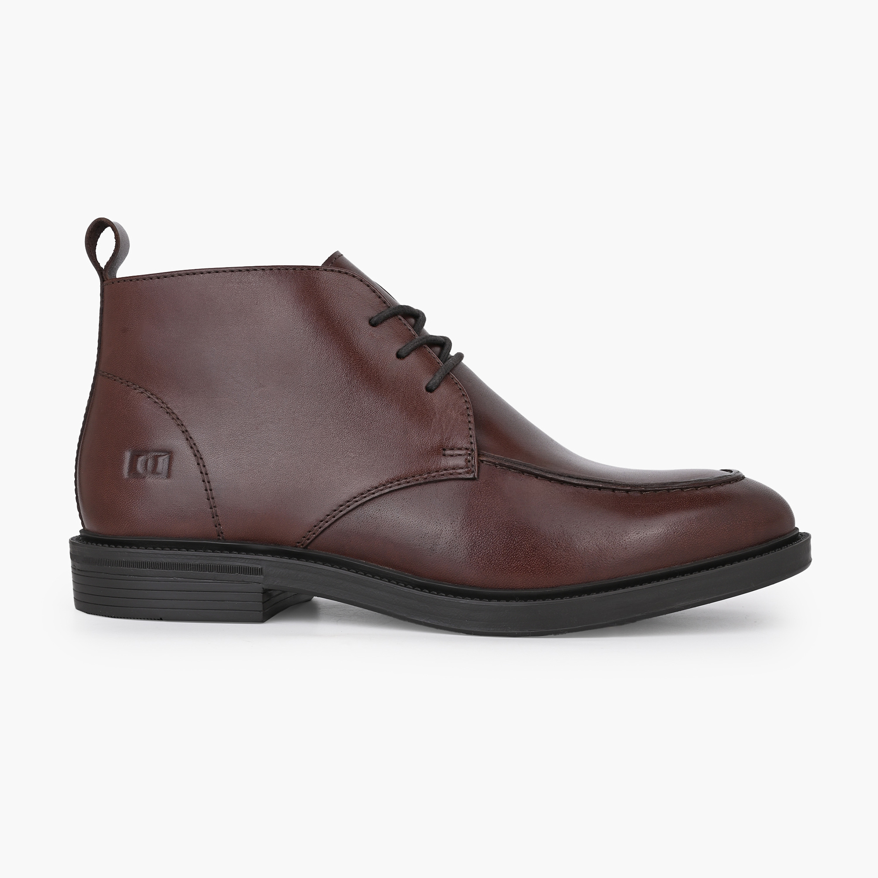 Duchini Men Leather Lace-Up Ankle Boots-men-shoes-boots-image-3