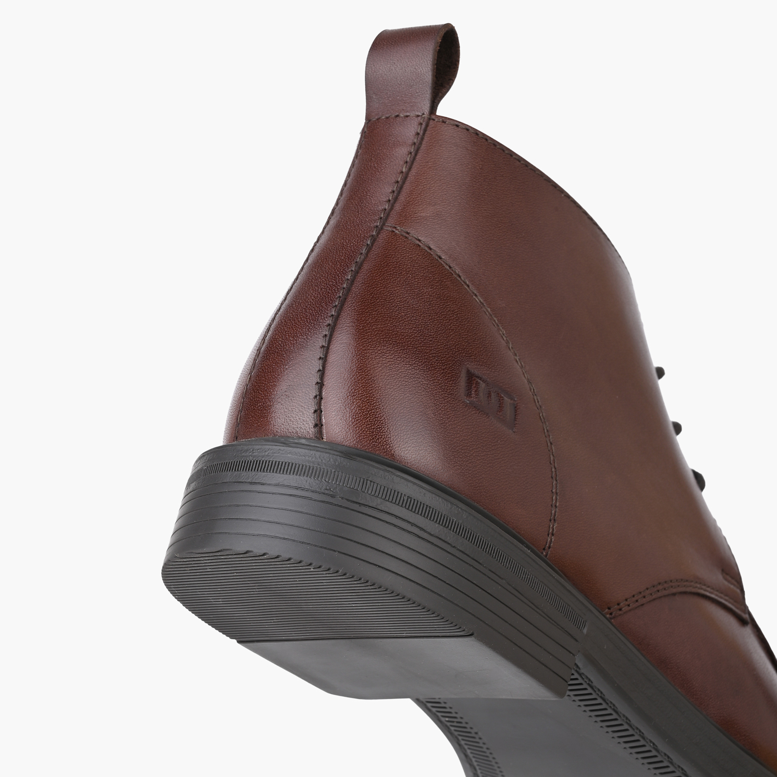 Duchini Men Leather Lace-Up Ankle Boots-men-shoes-boots-image-5
