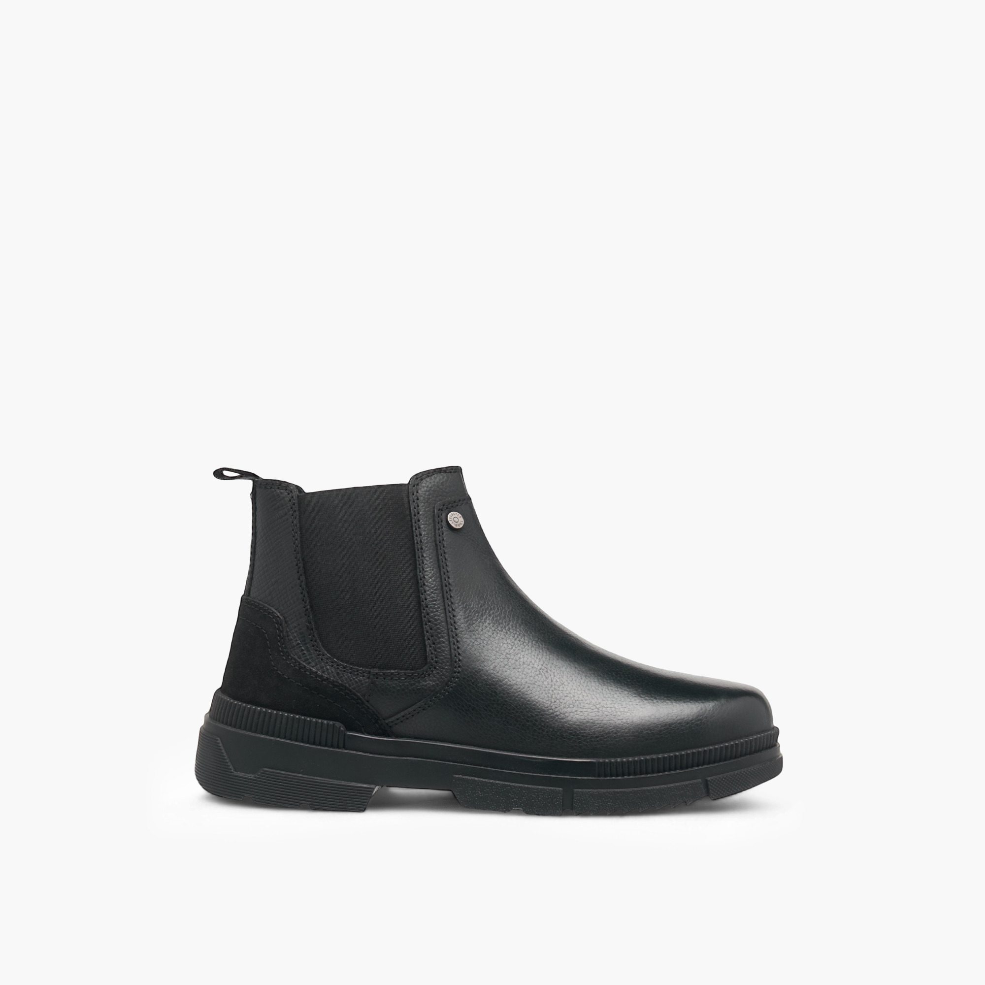Lee Cooper Men's Solid Slip-On Chelsea Boots-men-shoes-boots-image-3