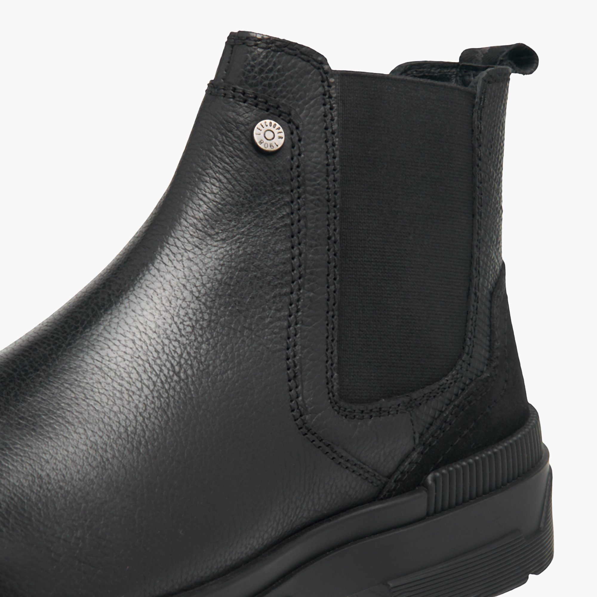 Lee Cooper Men's Solid Slip-On Chelsea Boots-men-shoes-boots-image-6