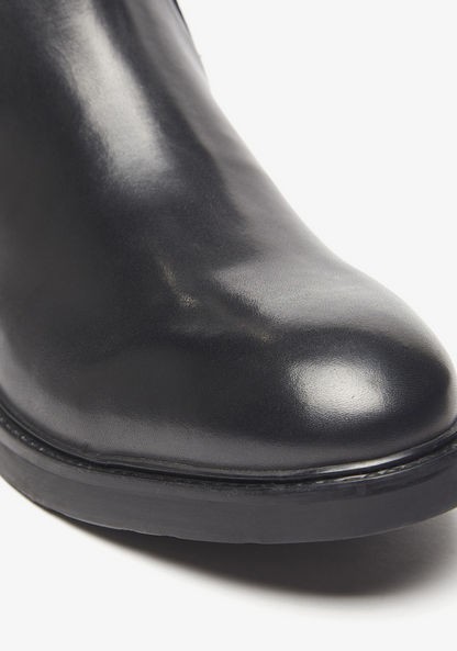 Lee Cooper Men's Solid Slip-On Chelsea Boots