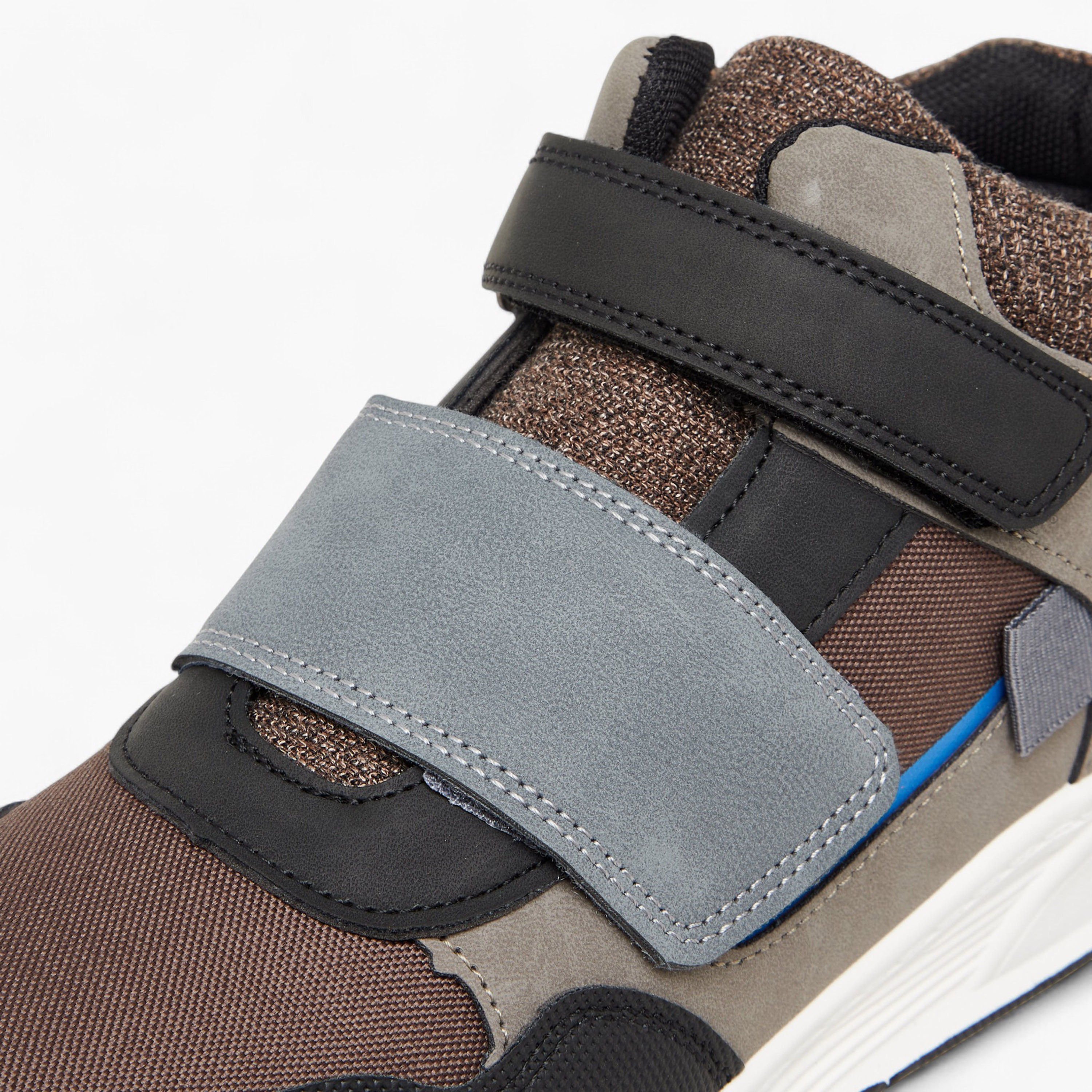 LBL by Shoexpress Boys Panelled High Cut Sneakers-boys-shoes-sneakers-image-4