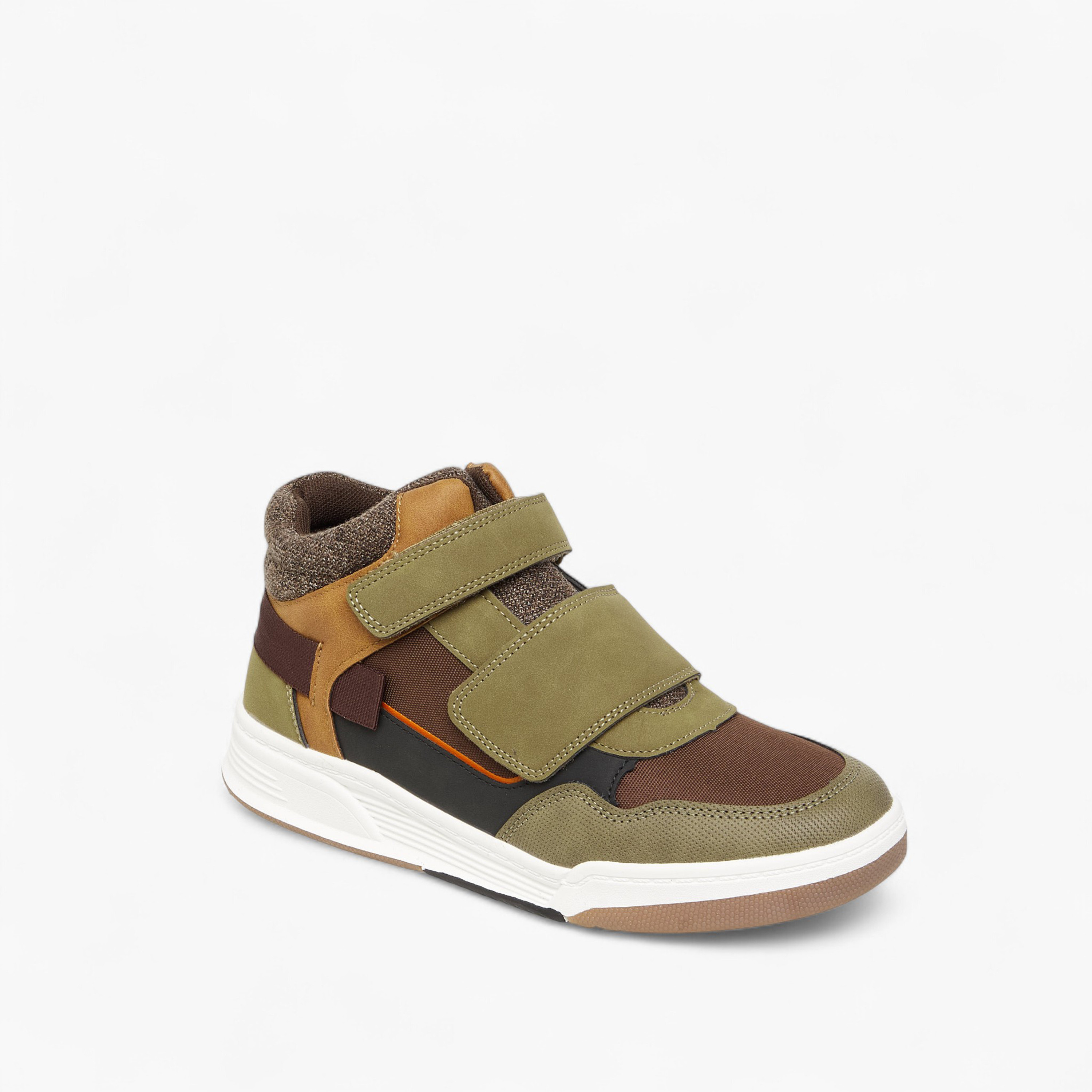 LBL by Shoexpress Boys Panelled High Cut Sneakers-boys-shoes-sneakers-image-2