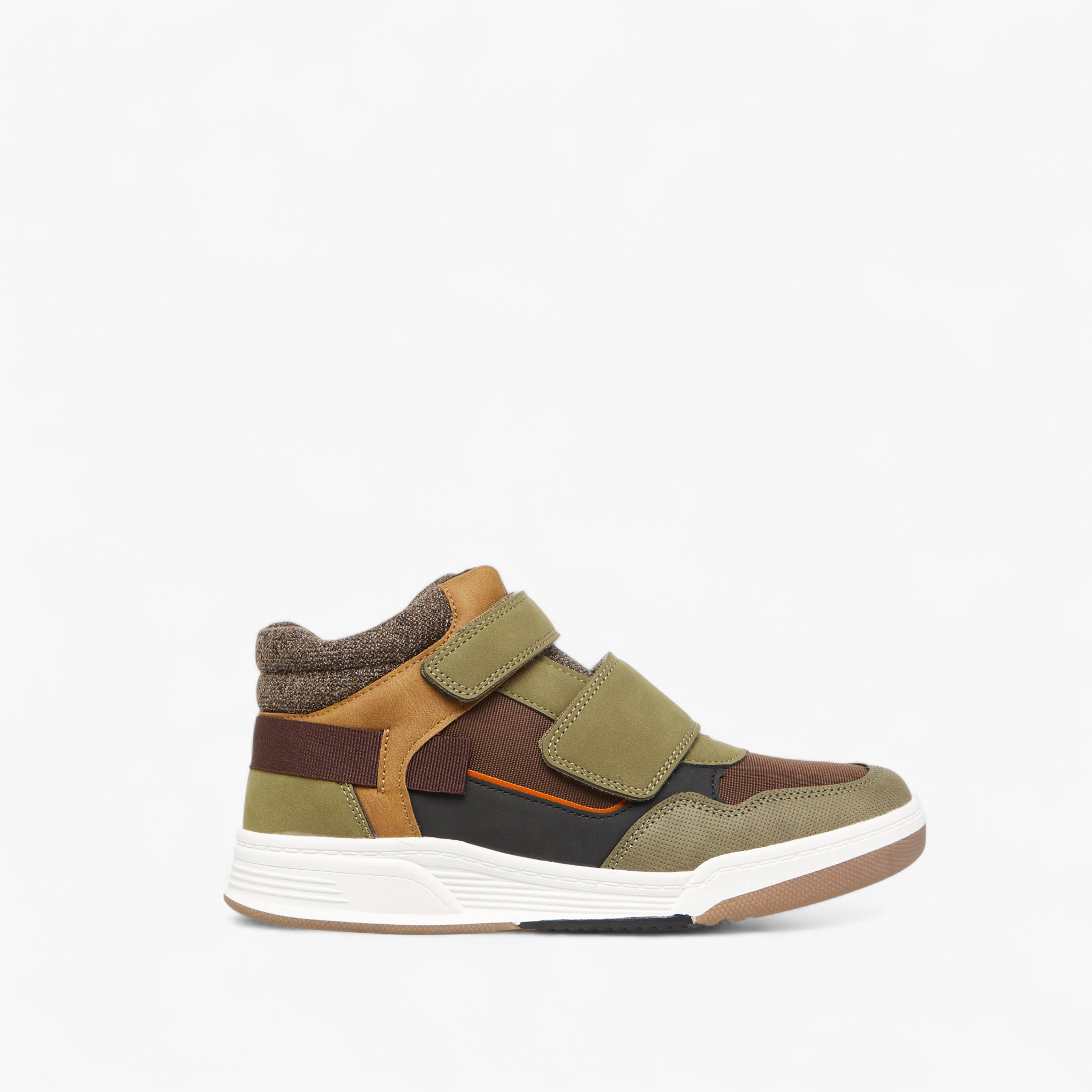 LBL by Shoexpress Boys Panelled High Cut Sneakers-boys-shoes-sneakers-image-3