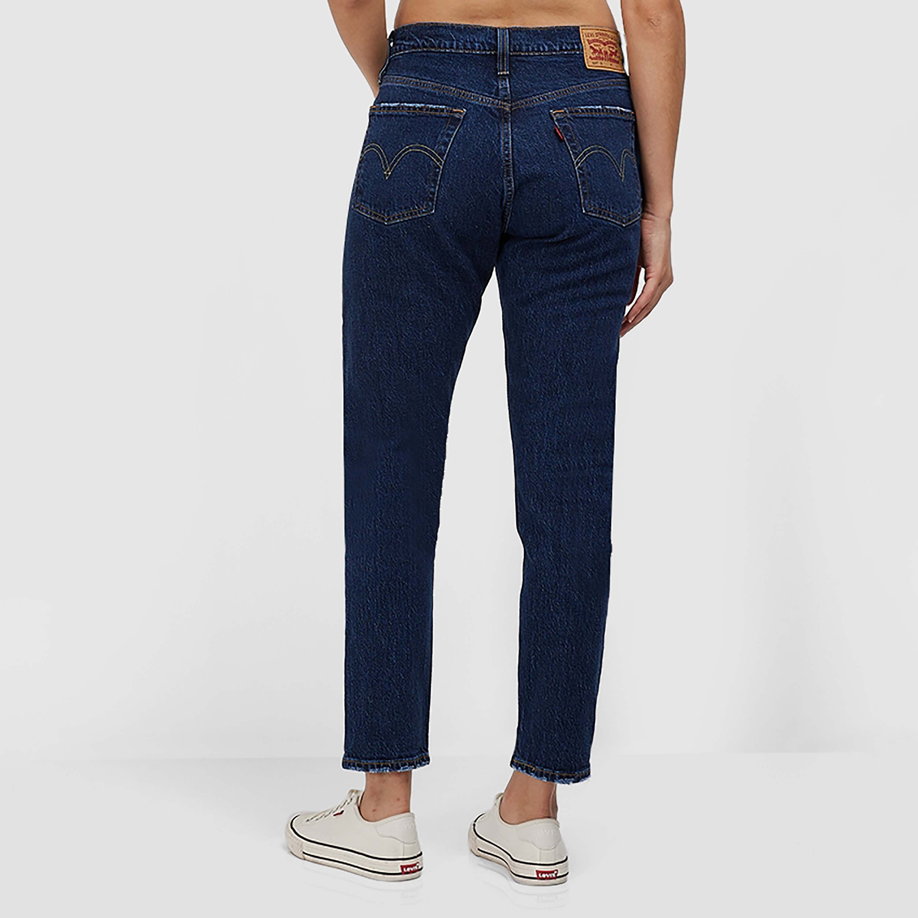 Levi's 501 Skinny Fit Blue 5-Pocket Women's Jeans Inseam 28-women-clothing-bottoms-jeans-image-4