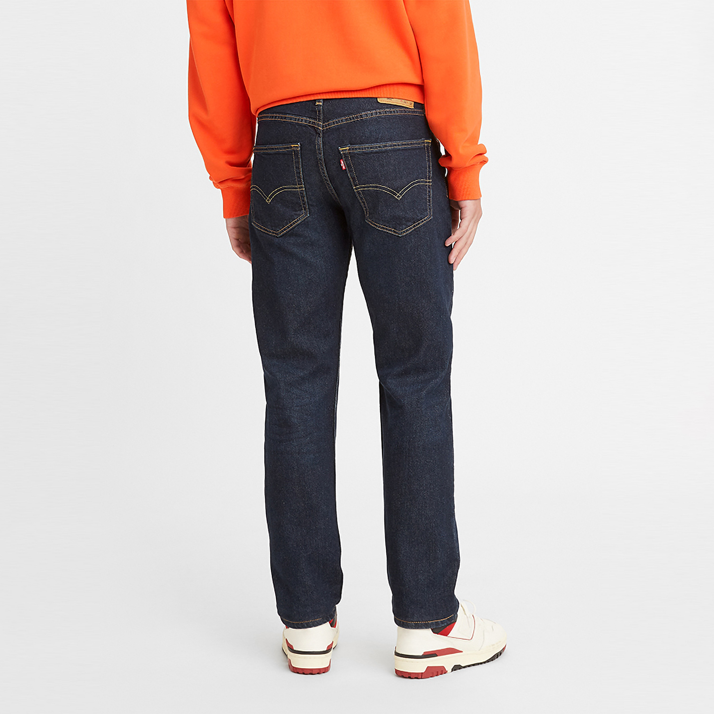 Levi's 502 Tapered Fit Blue 5-Pocket Men's Jeans Inseam 32-men-clothing-bottoms-jeans-image-3