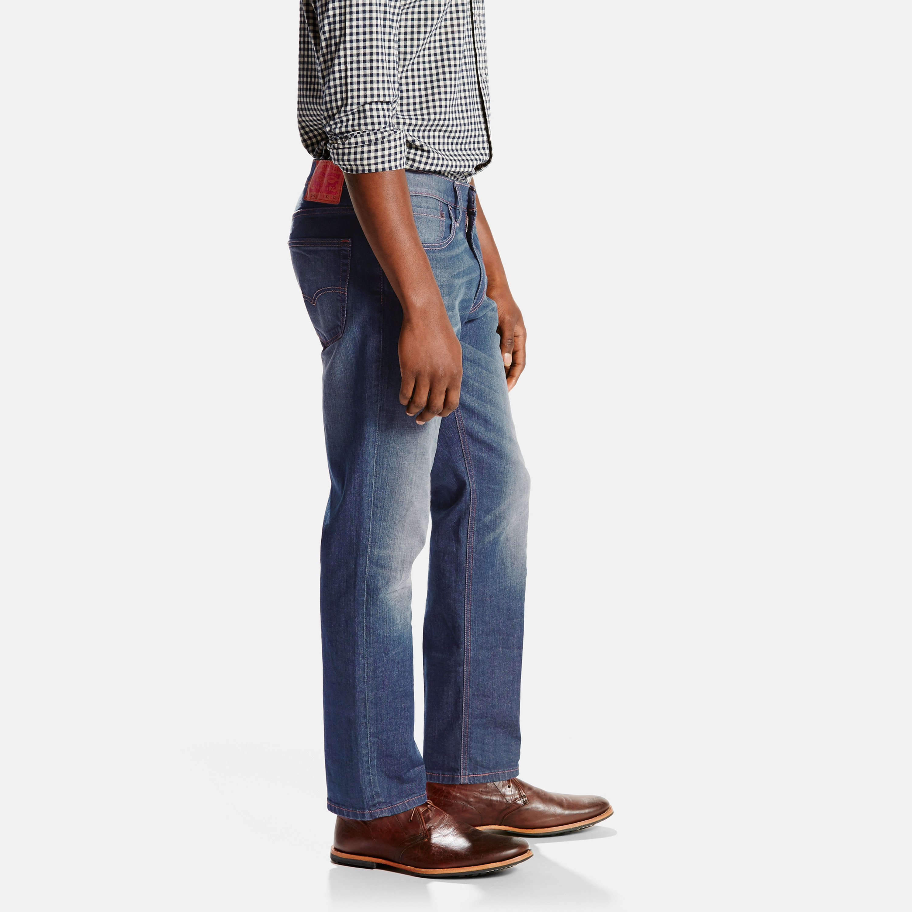 Levi's 502 Taper Fit Dark Indigo 5 Pockets Men's Jeans-men-clothing-bottoms-jeans-image-4