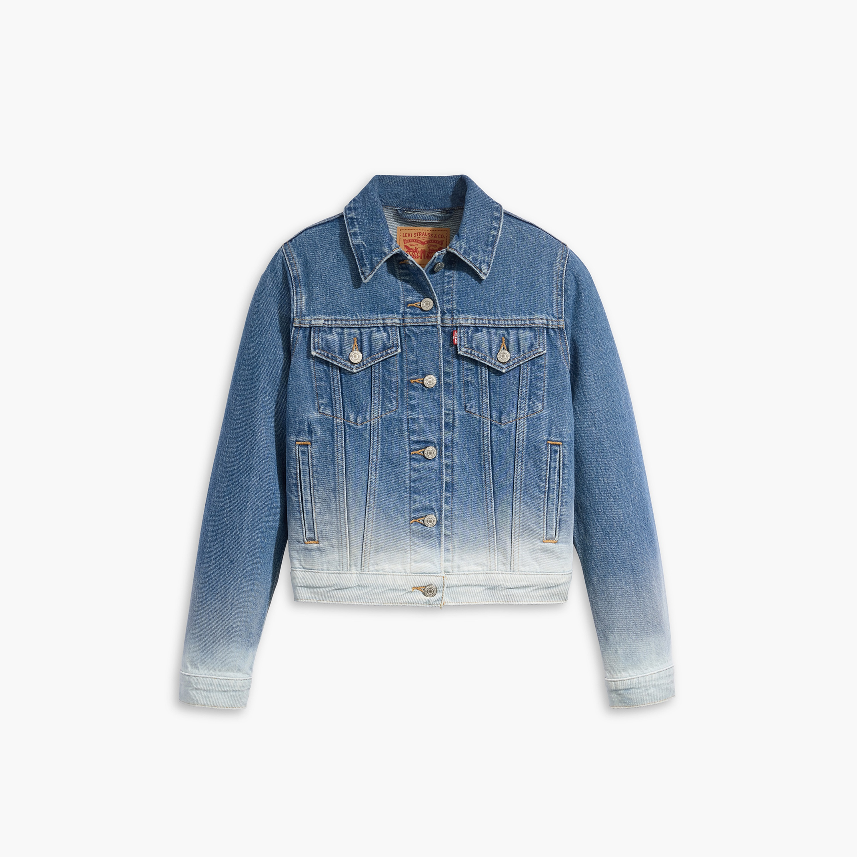 Levi's Ombre Denim Trucker Jacket-women-winterwear-coatsandjackets-jackets-image-4