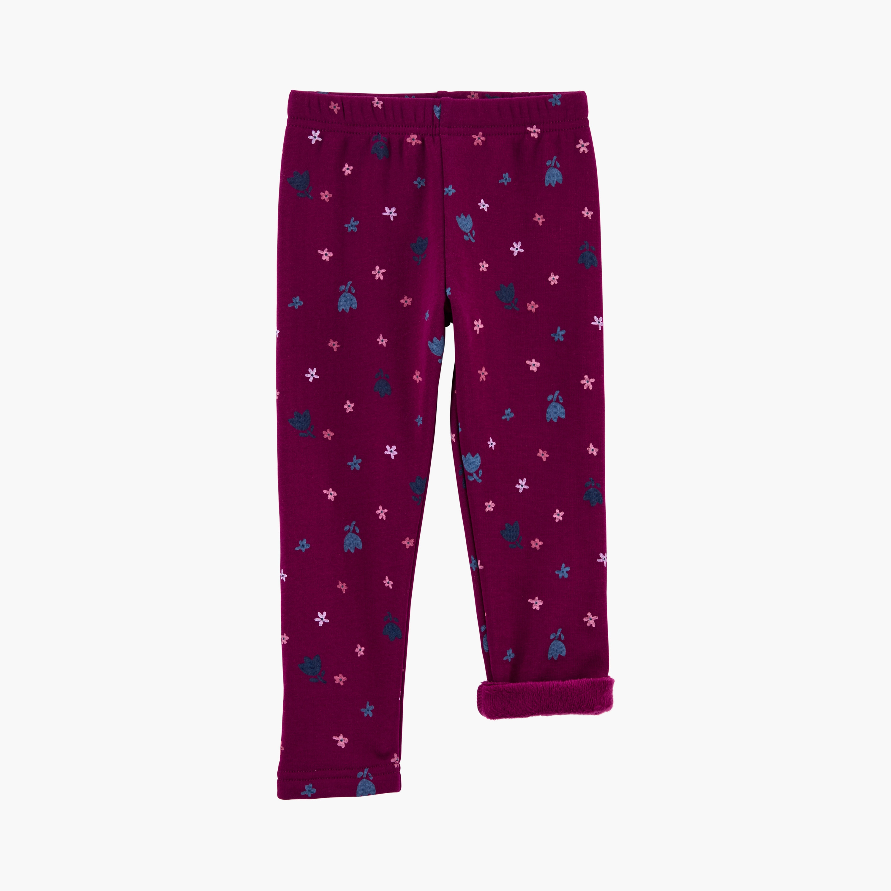 بنطال المطاطي المطبوع بالزهور من كارترز-baby-girls-clothing-bottoms-leggings-image-2