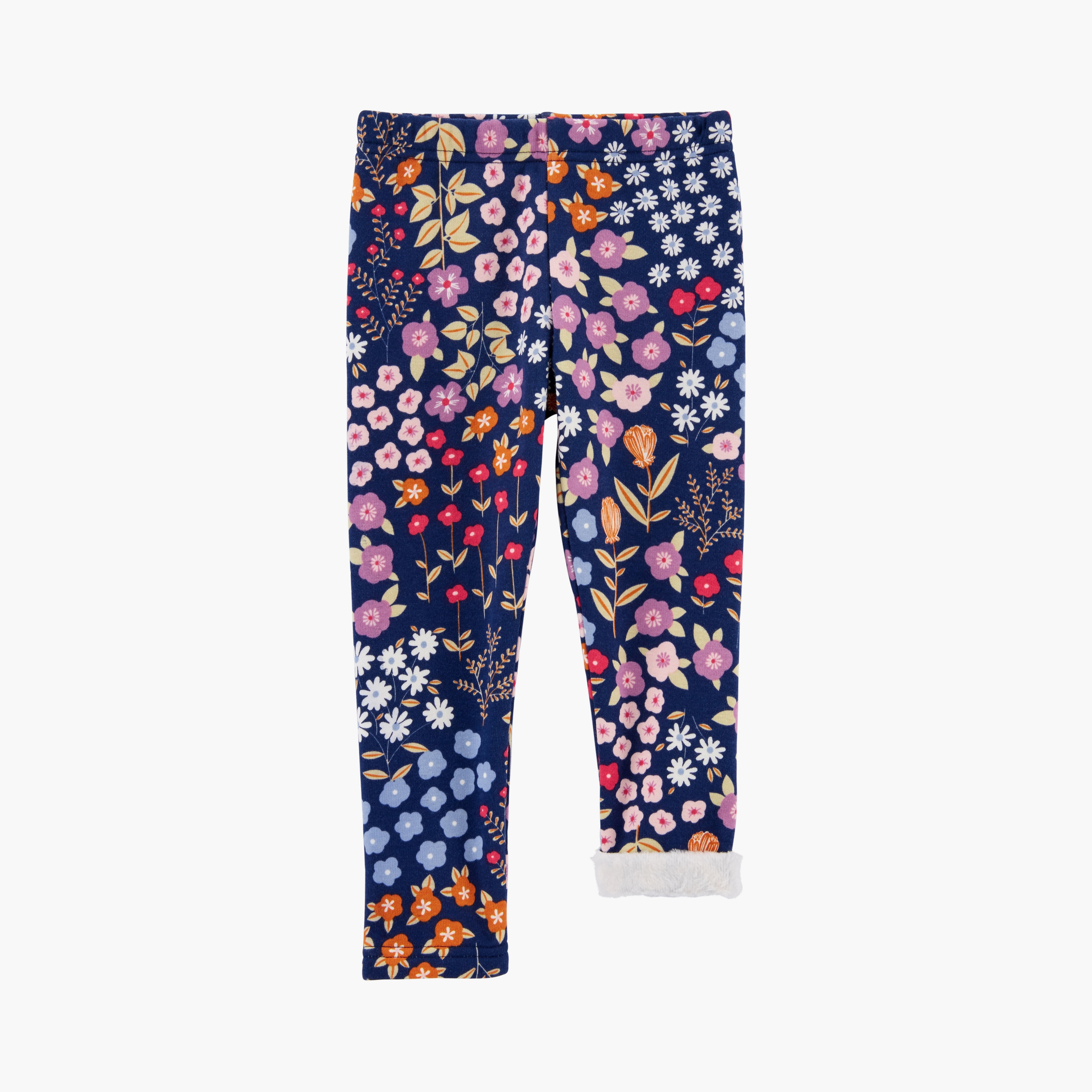 بنطال المطاطي المطبوع بالزهور من كارترز-baby-girls-clothing-bottoms-leggings-image-2