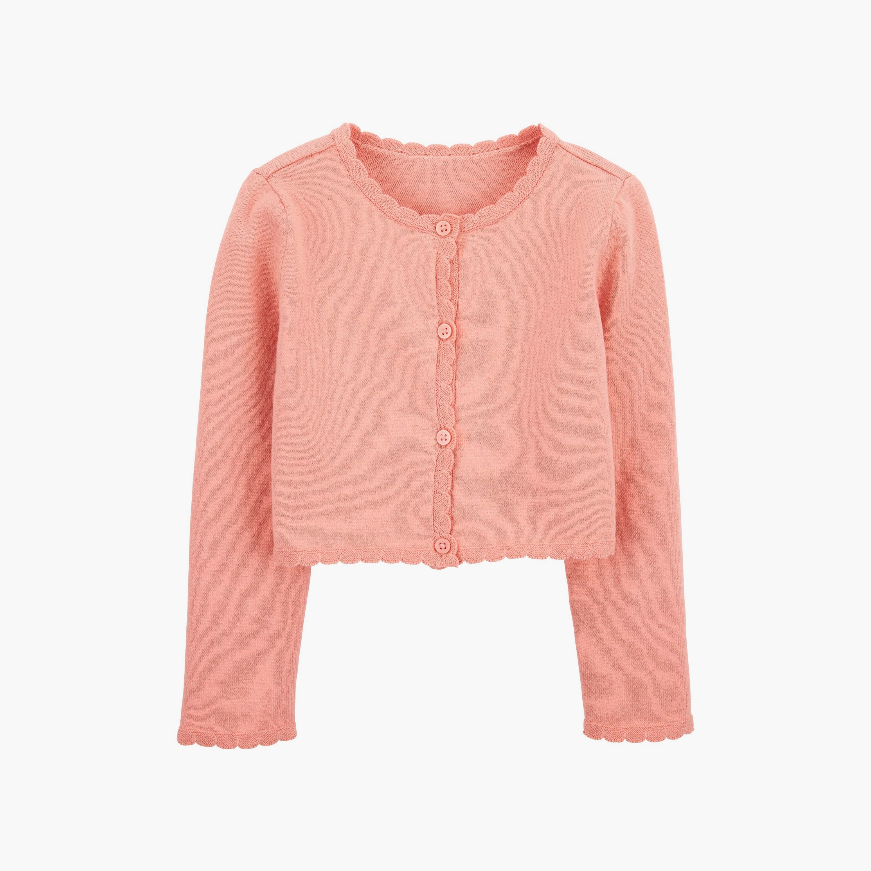 Carter's Solid Long Sleeves Cardigan-girls-clothing-jumpersandcardigans-image-1
