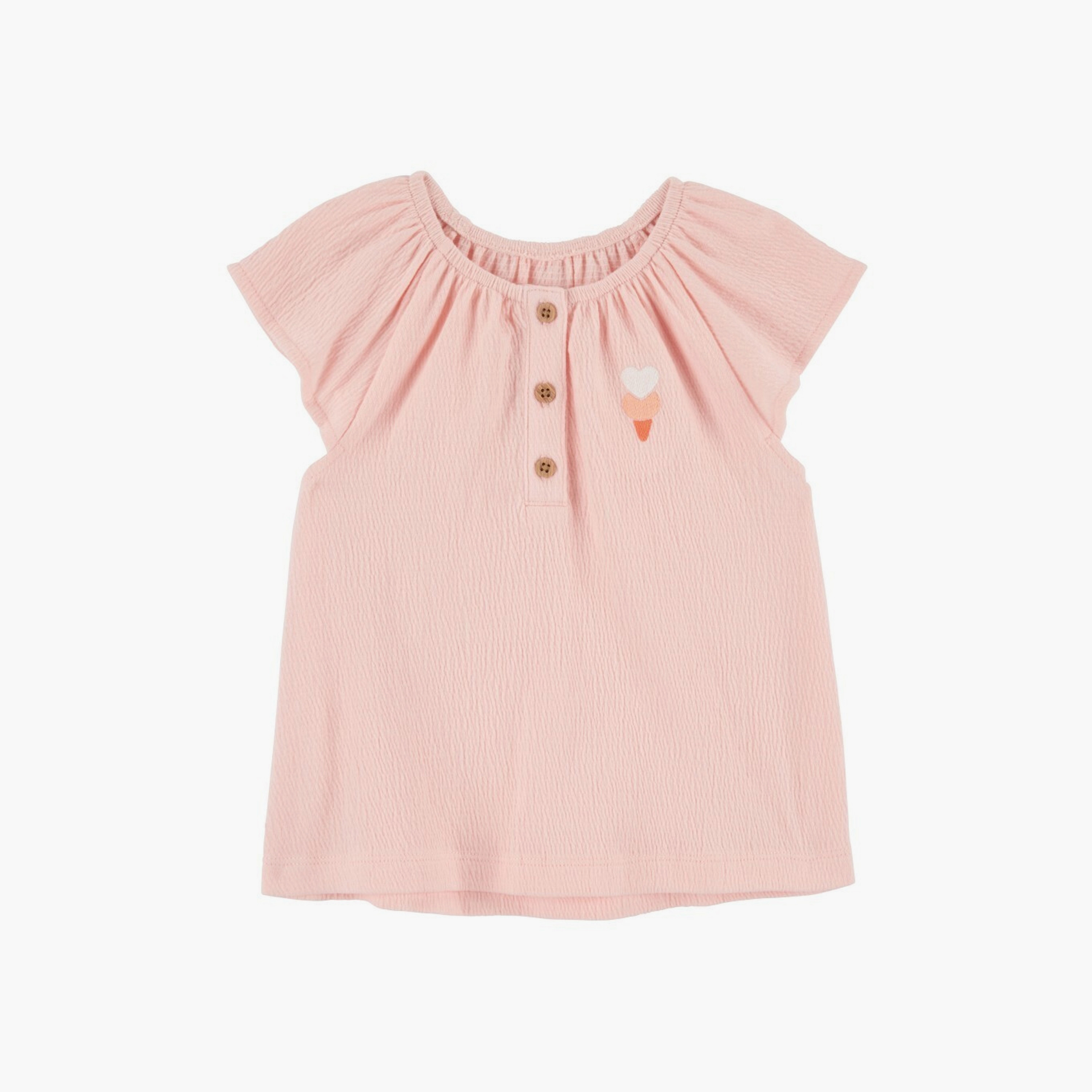 بلوزة مطبوعة بأكمام قصيرة من كارترز-girls-clothing-blousesandshirts-image-1