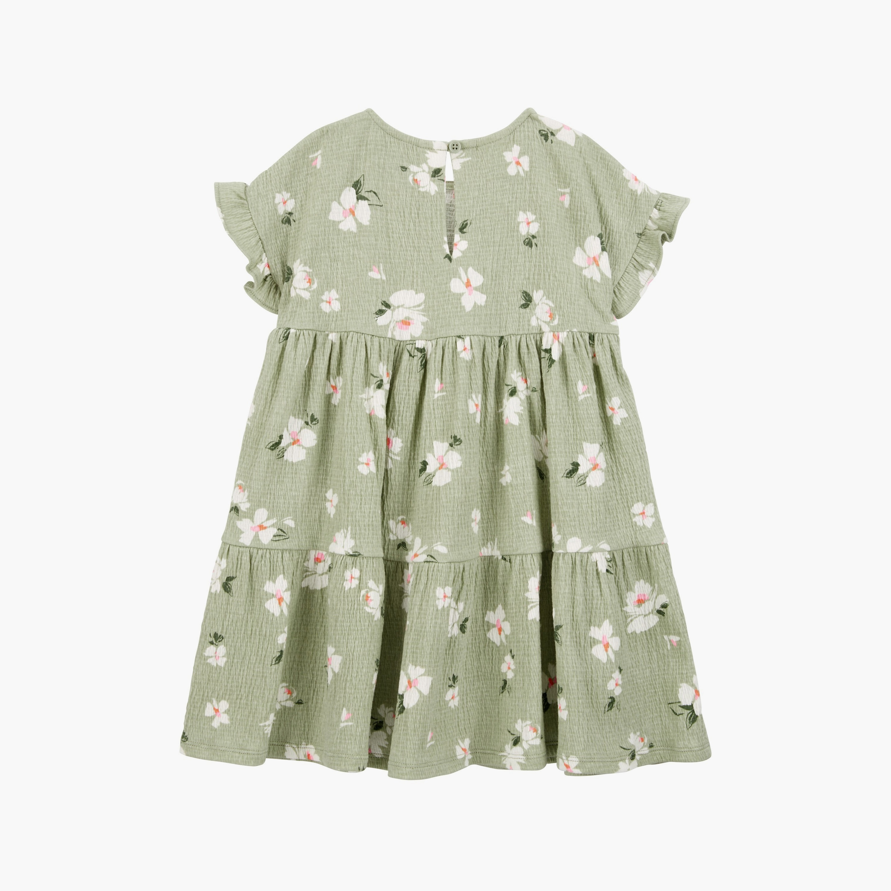 فستان بأكمام قصيرة مطبوع عليه زهور من كارترز-girls-clothing-dressesandjumpsuits-image-2