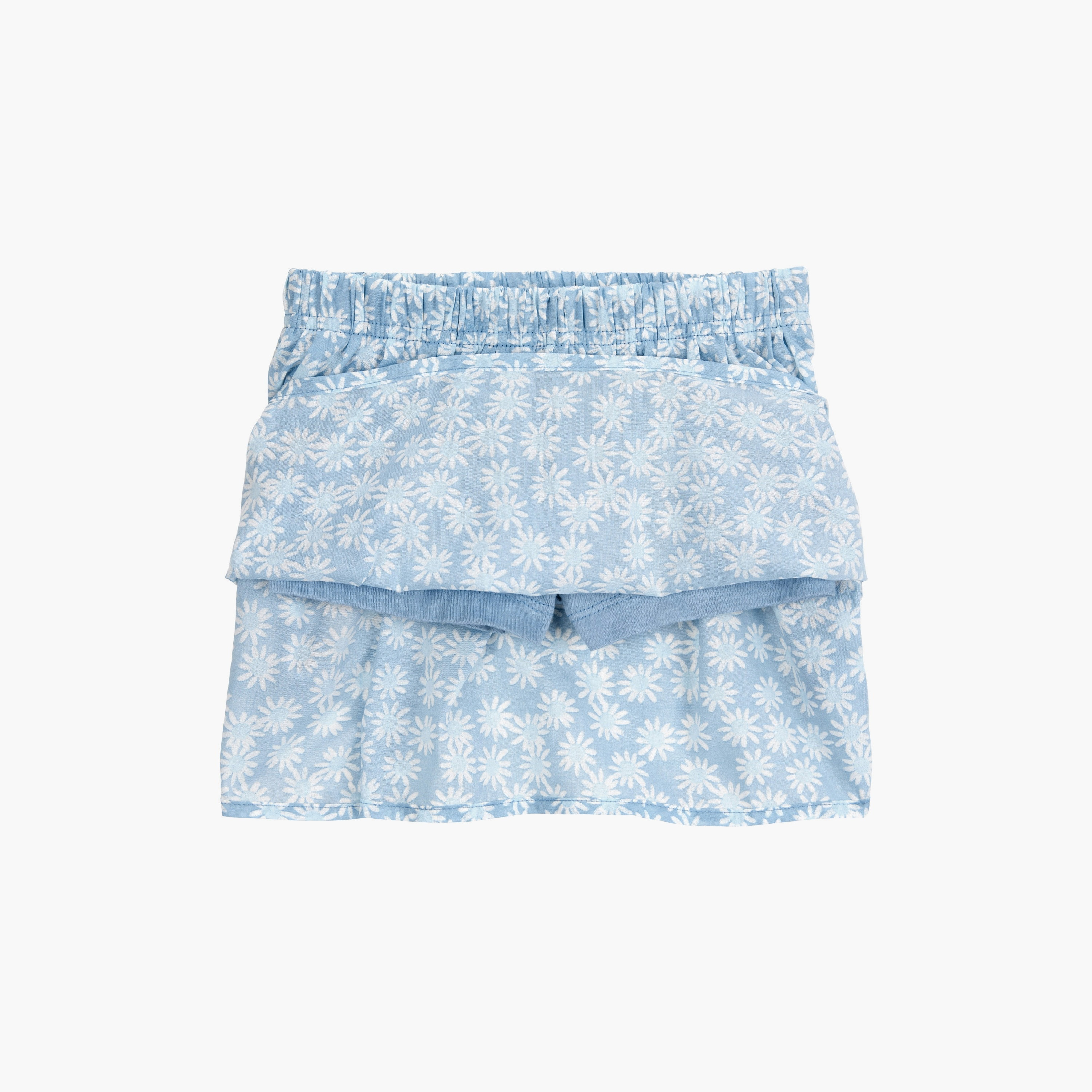 بلوزة مكونة من قطعتين بطبعة زهور وأكمام قصيرة وتنورة من كارترز-baby-girls-clothing-setsandcoords-image-2