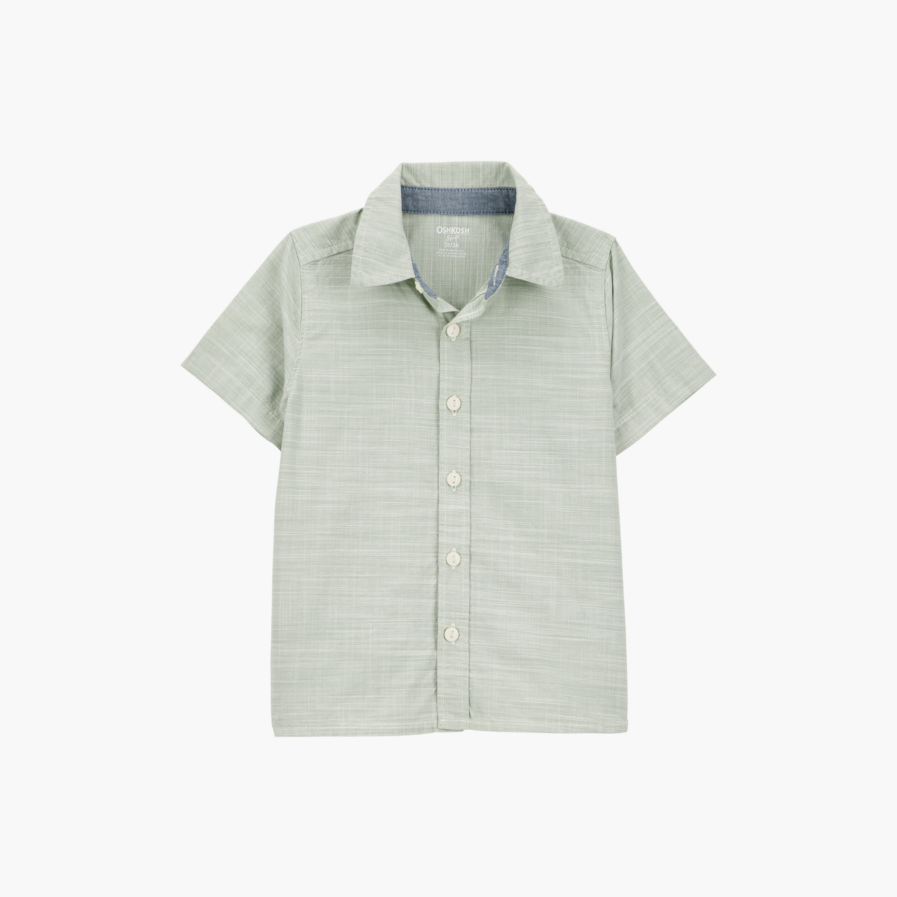 قميص سادة بأكمام قصيرة من كارترز-boys-clothing-shirts-image-1
