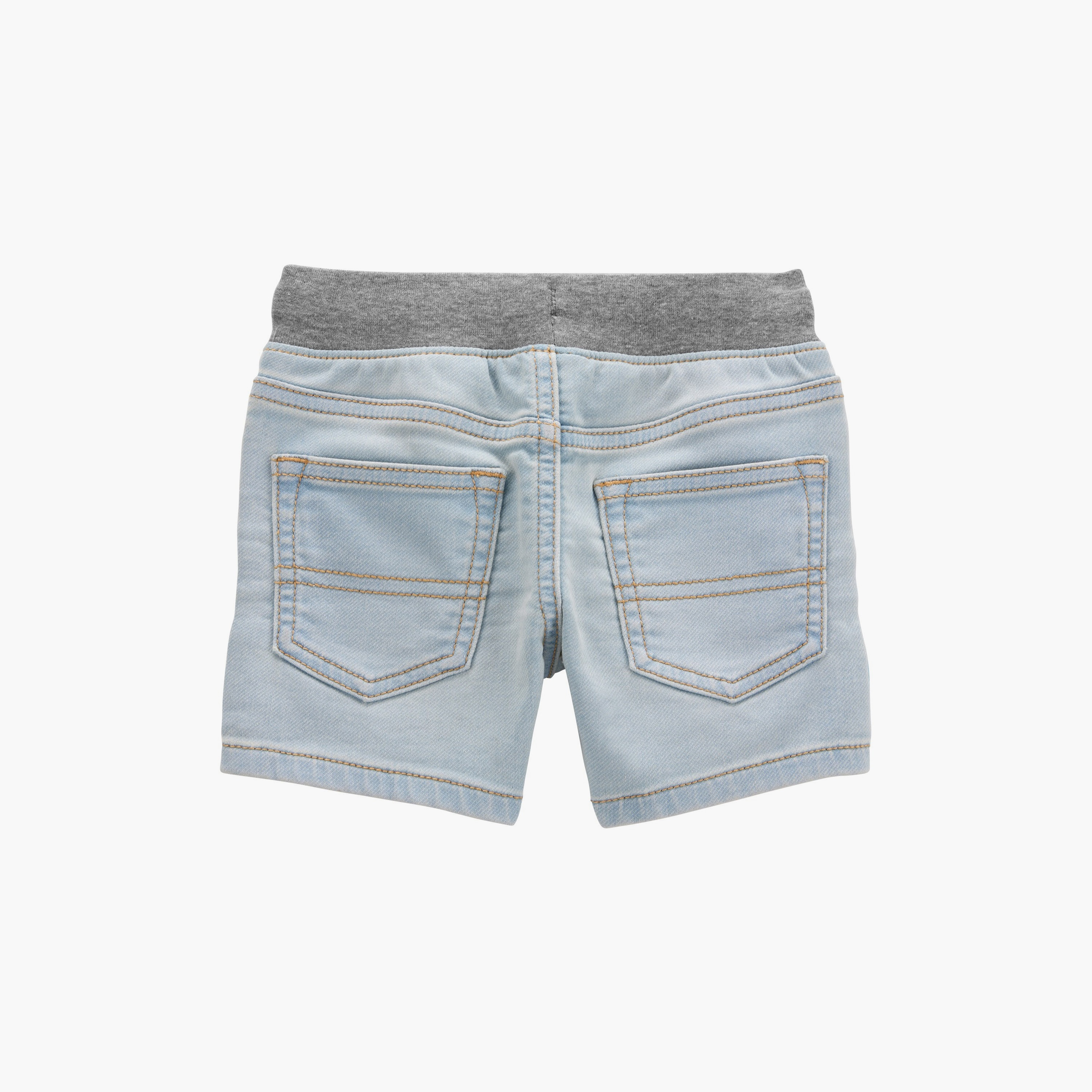 شورت جينز سادة بأربعة جيوب من كارترز-boys-clothing-bottoms-shorts-image-2