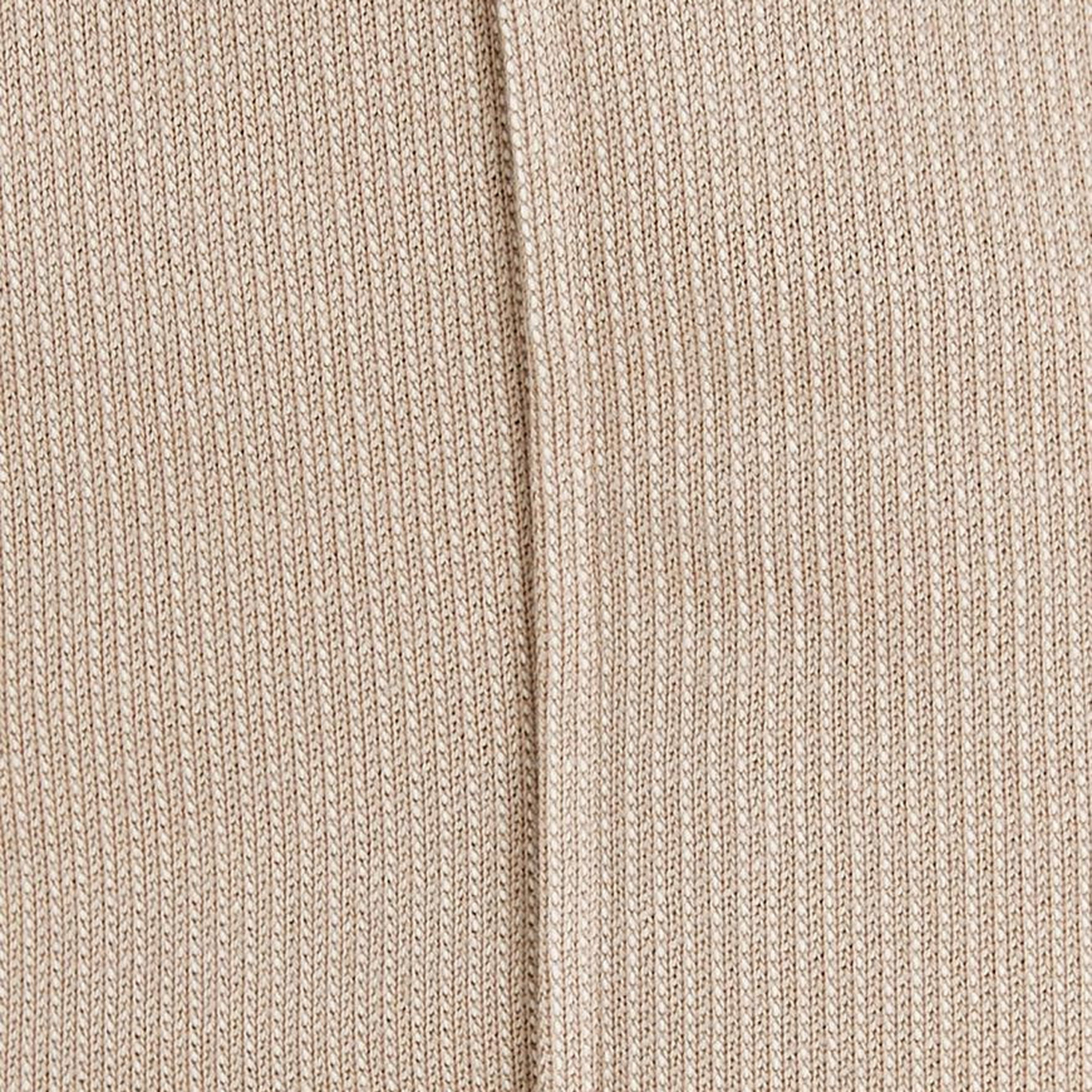بنطال بقصة واسعة وخصر عالٍ مطاطي وقصة عادية للنساء من كوتون-women-clothing-trousers-image-6