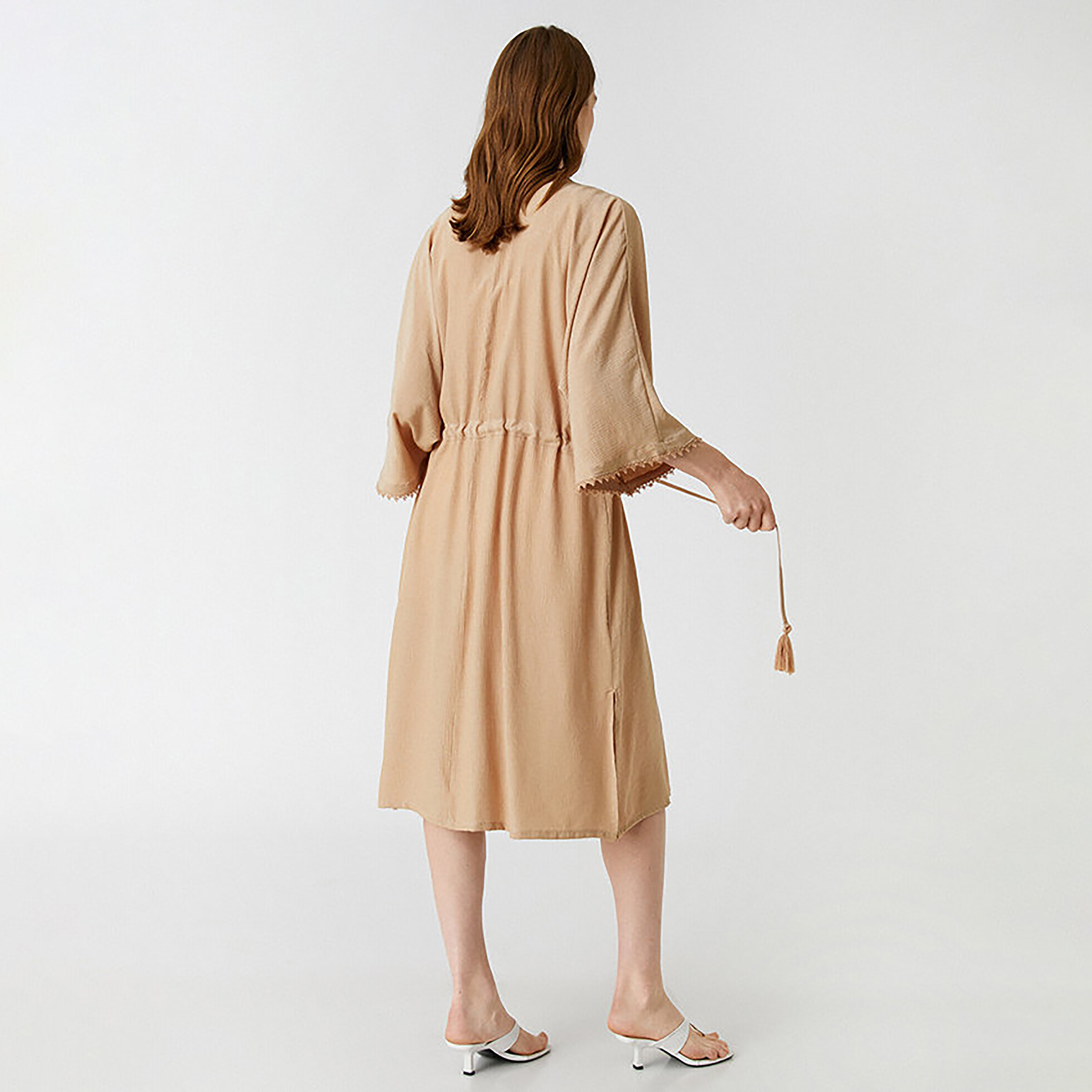 كيمونو باللون البني للنساء من كوتون-women-clothing-shirtsandblouses-blouses-image-4