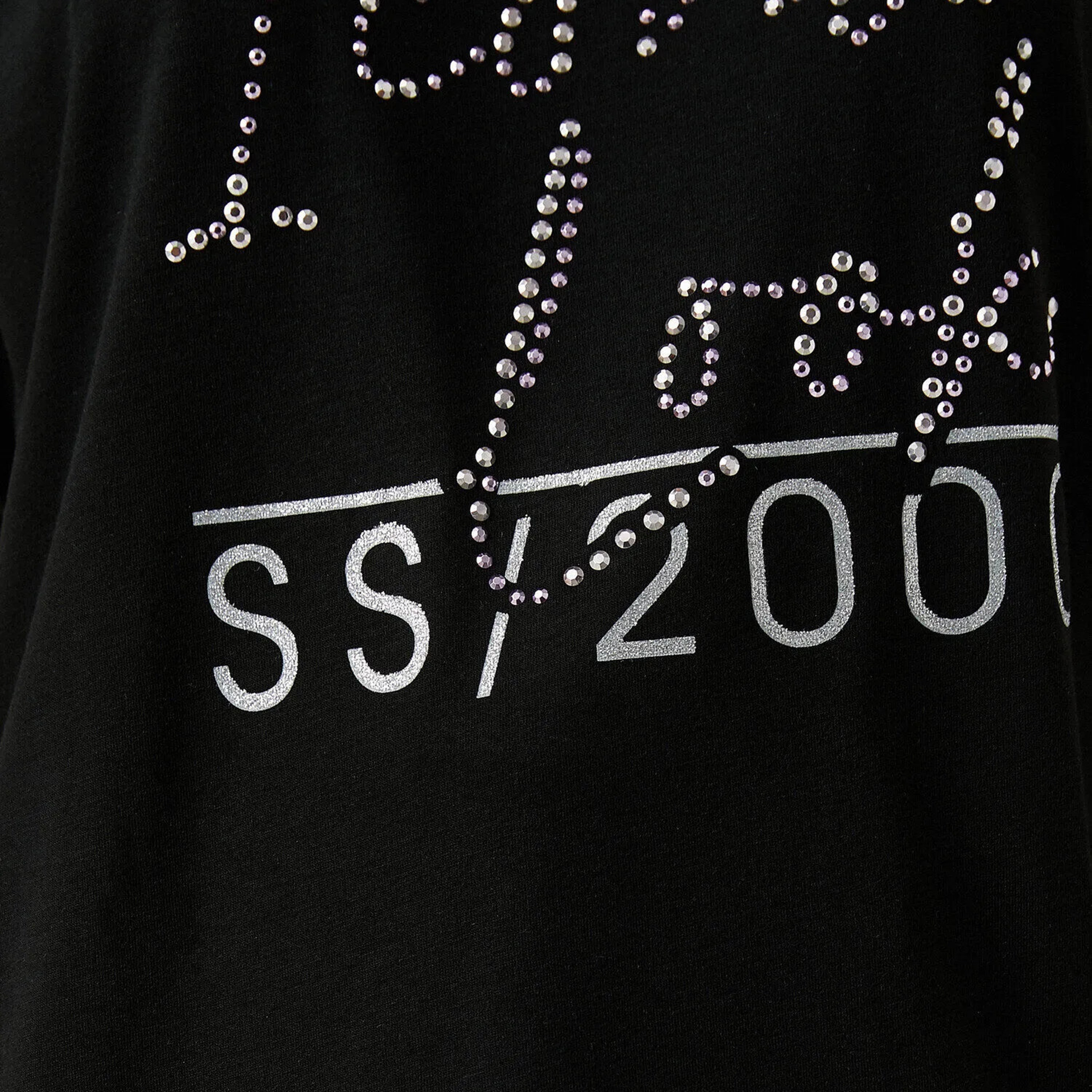 KOTON Black Graphic Text-Print Women's T-Shirt-women-clothing-tshirts-image-6