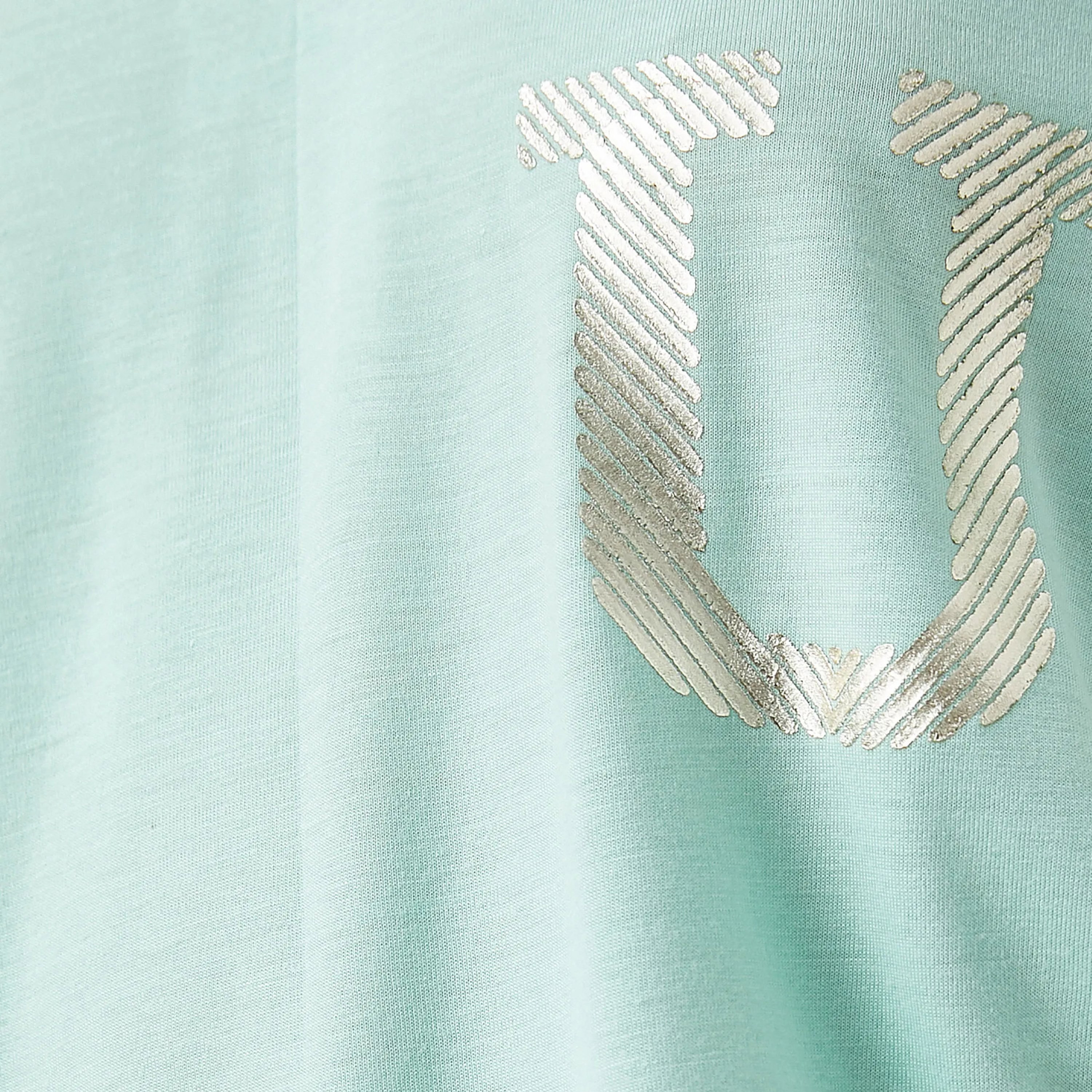 KOTON Green Graphic Print Women's T-Shirt-women-clothing-tshirts-image-6