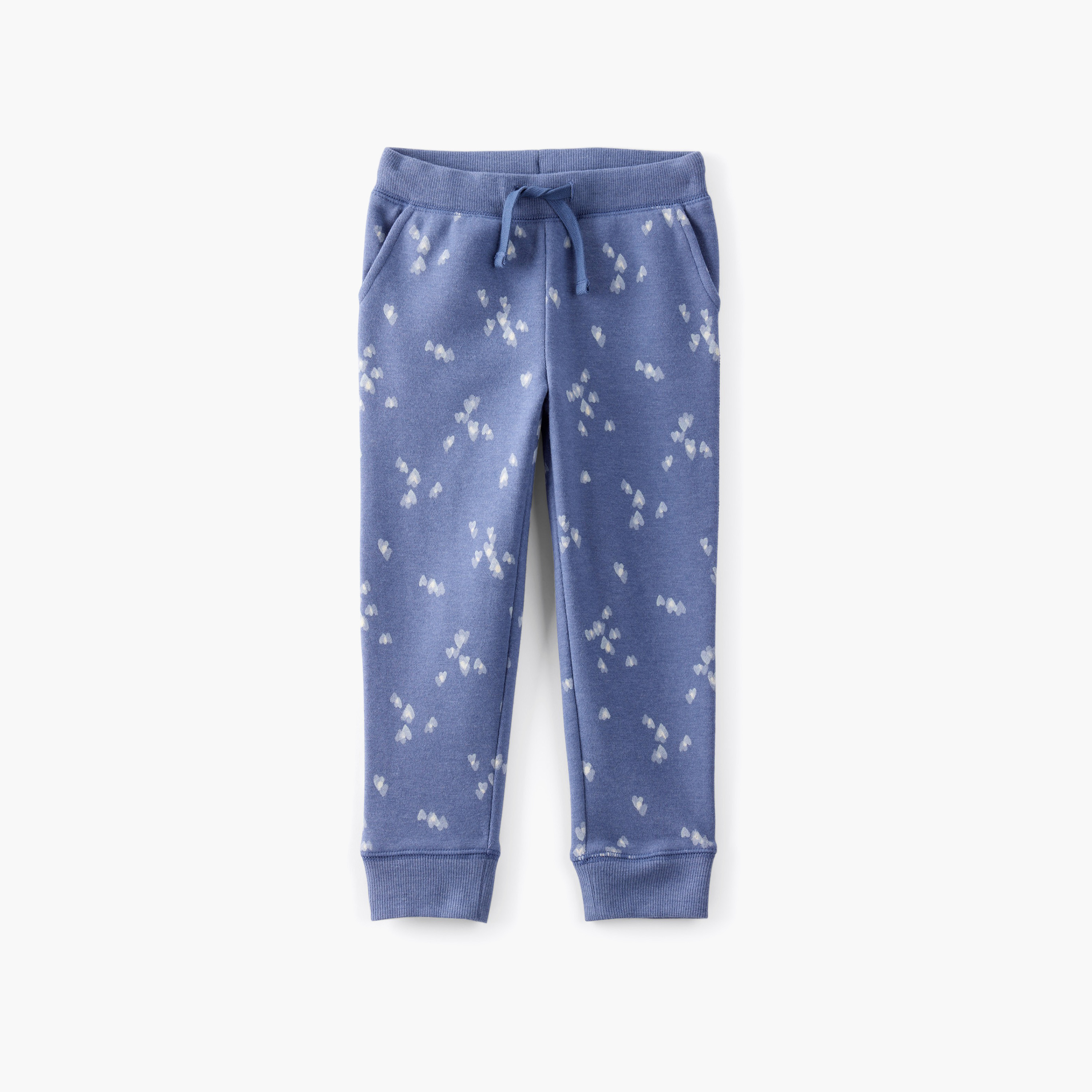 بنطال رياضي (جوغر) مطبوع بخصر مرن وبرباط من أوشكوش-girls-clothing-bottoms-joggersandtrackpants-image-1