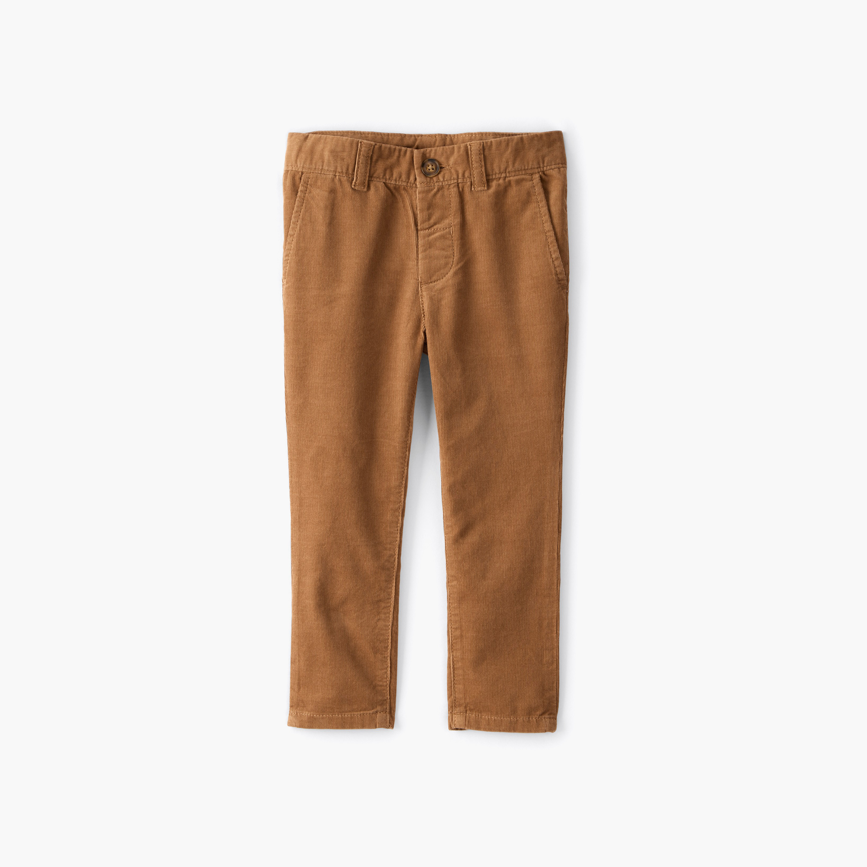 بنطال قطن سادة بقصة عادية من كارترز-boys-clothing-bottoms-joggersandtrackpants-image-1