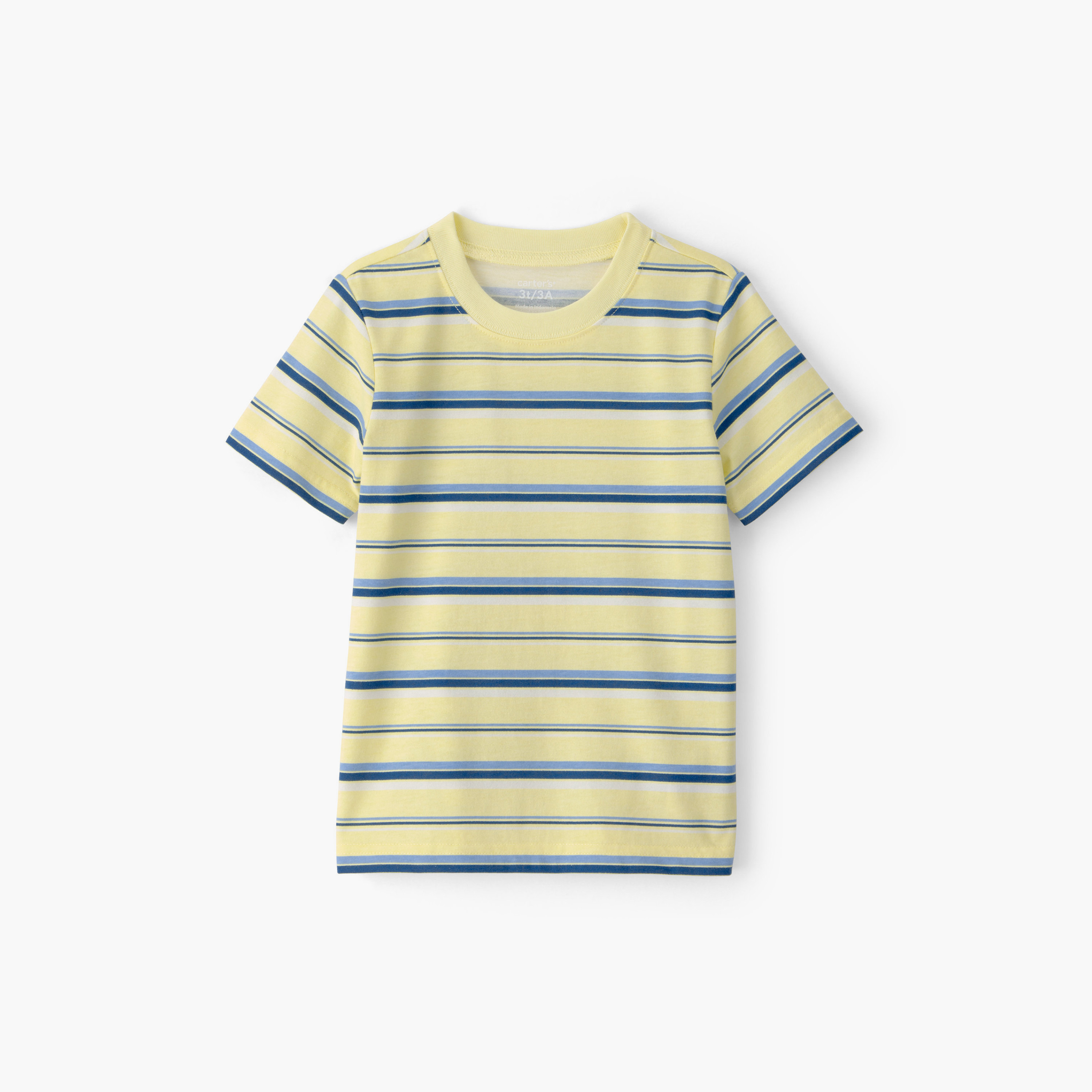 تيشيرت مخطط بأكمام قصيرة من كارترز-boys-clothing-tshirtsandpolos-image-1