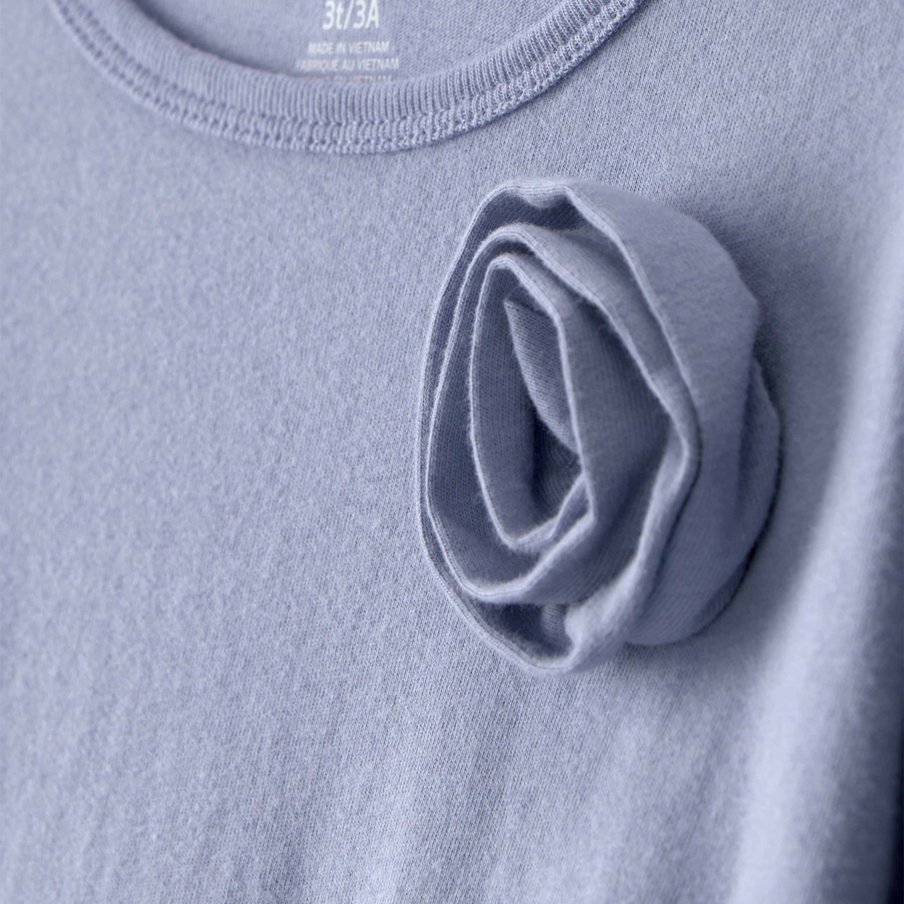 بلوزة سادة بأكمام طويلة من أوشكوش-girls-clothing-blousesandshirts-image-3