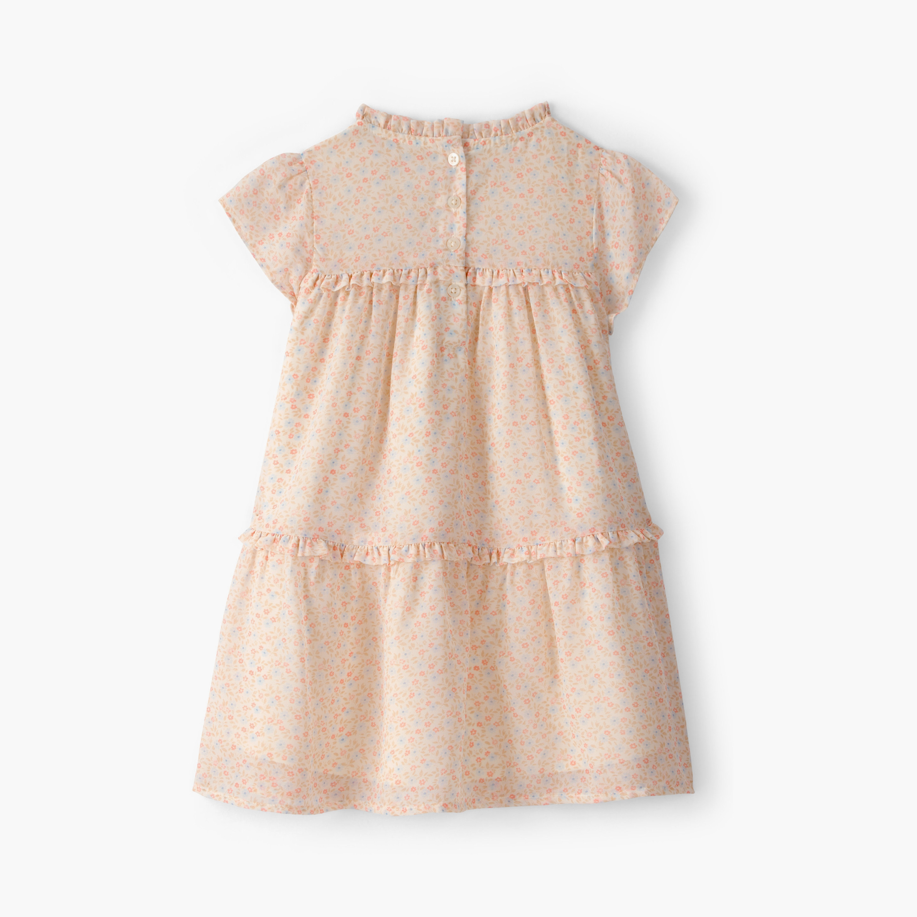 Carter's Floral Tiered Chiffon Dress-girls-clothing-dressesandjumpsuits-image-2