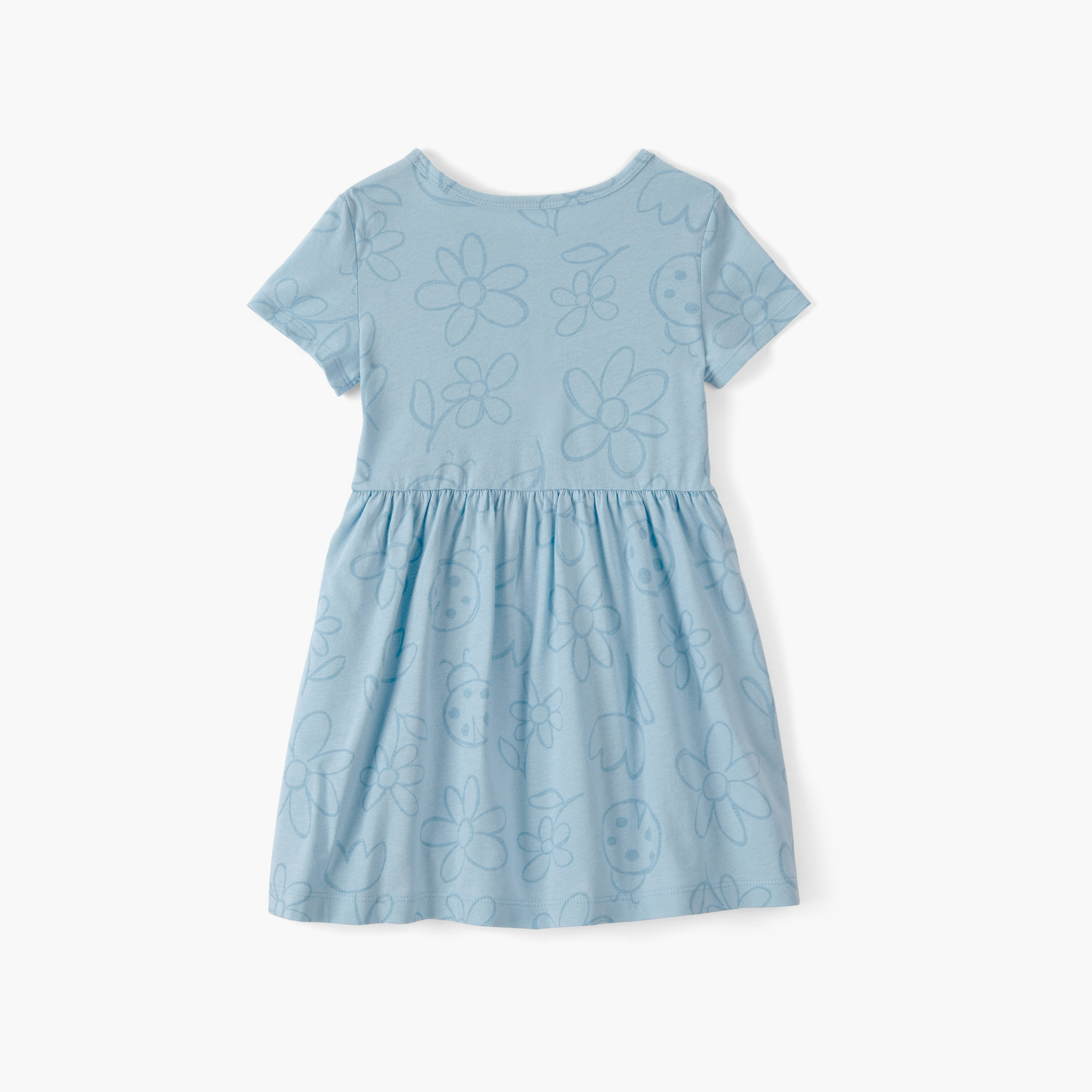 فستان بطبعة الدعسوقة والزهور من كارترز-girls-clothing-dressesandjumpsuits-image-2