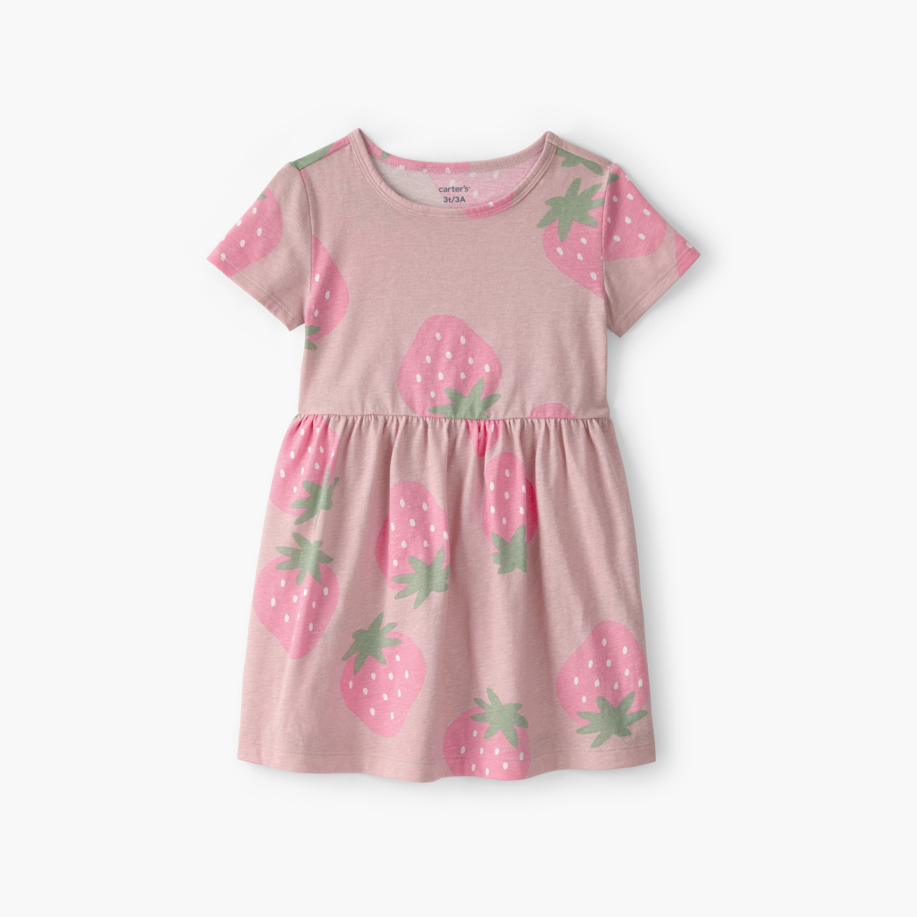 Carter's Strawberry Printed Dress-girls-clothing-dressesandjumpsuits-image-1