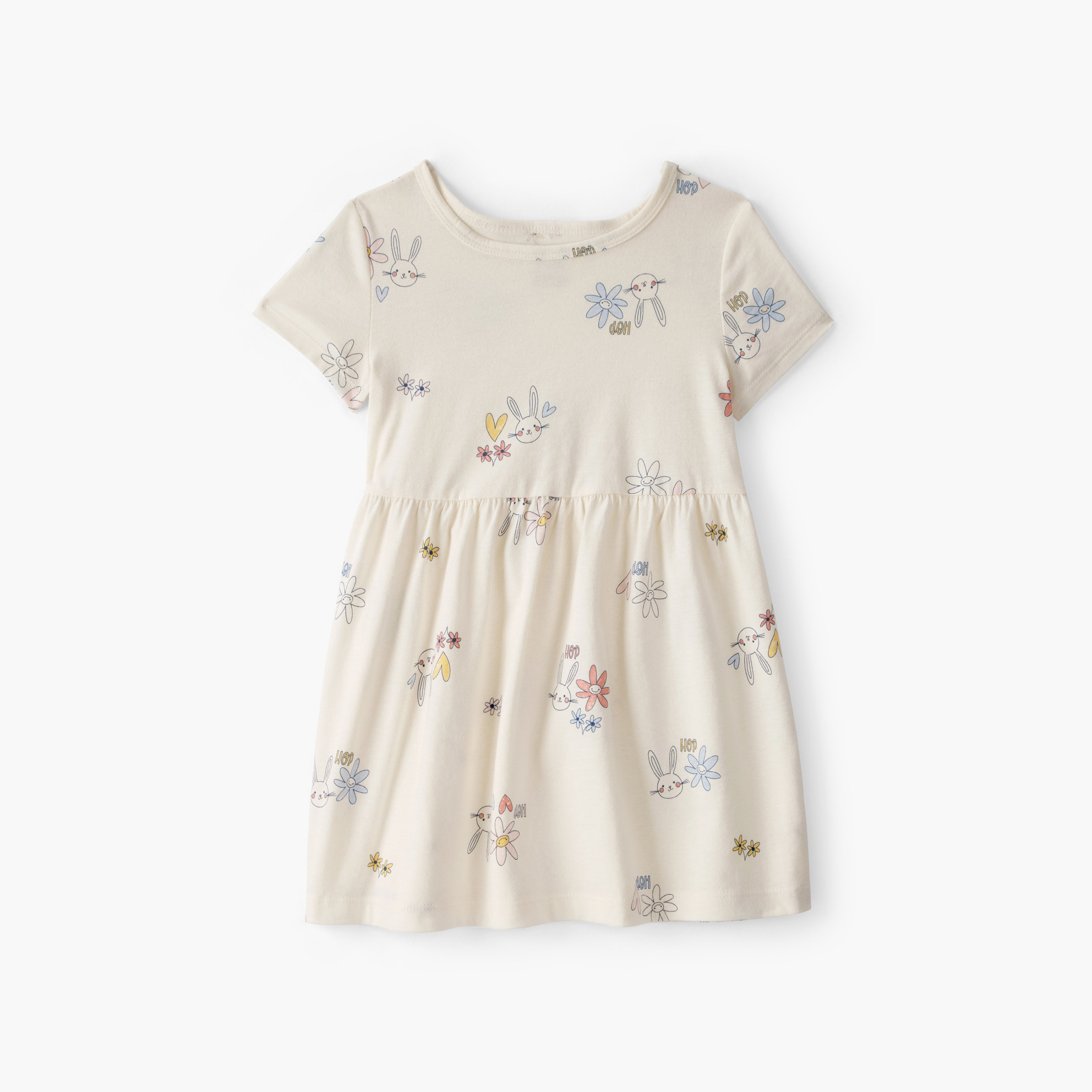 فستان بطبعة أرنب من كارترز-girls-clothing-dressesandjumpsuits-image-1