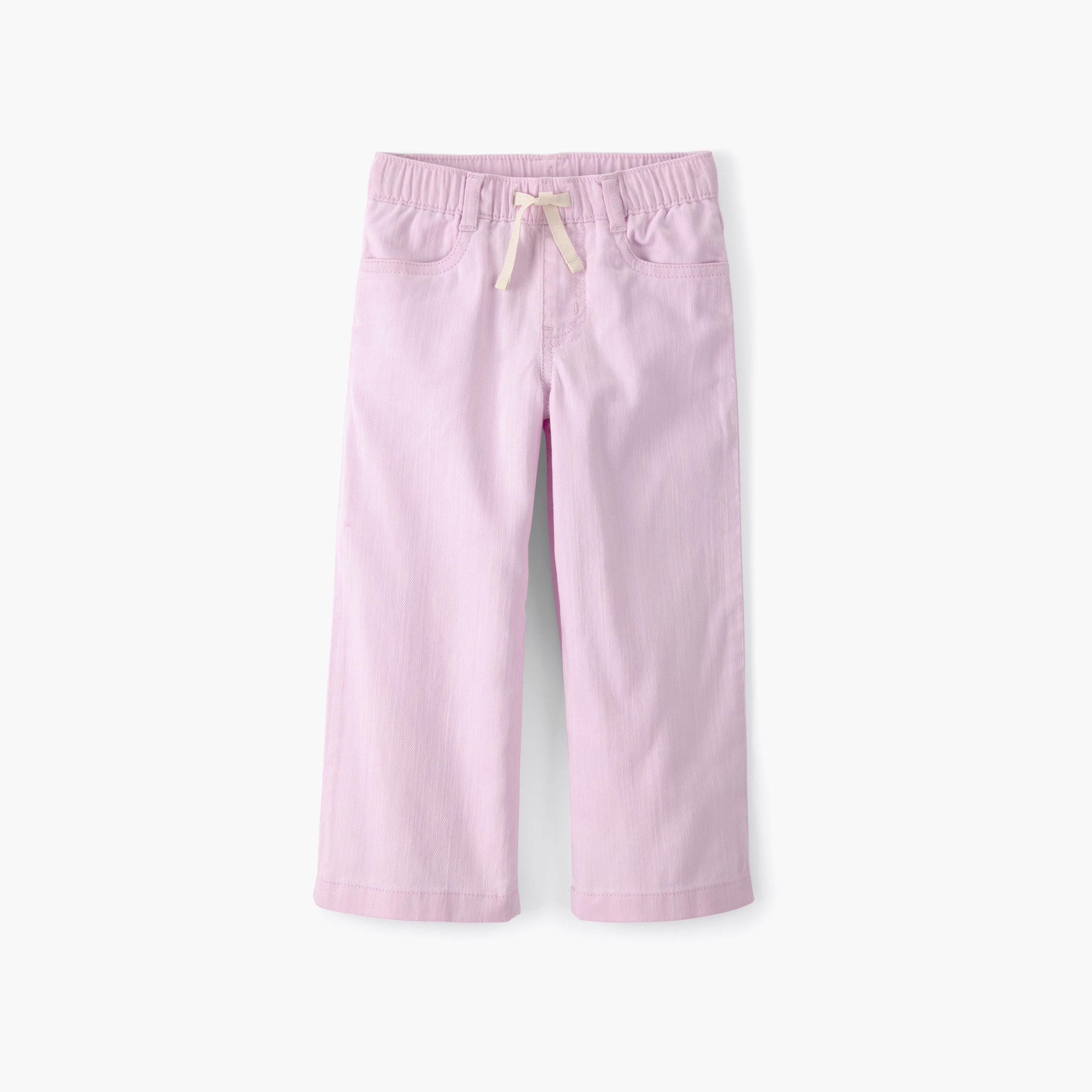 Oshkosh Solid Wide Leg Elasticated Drawstring Pants-girls-clothing-bottoms-joggersandtrackpants-image-1