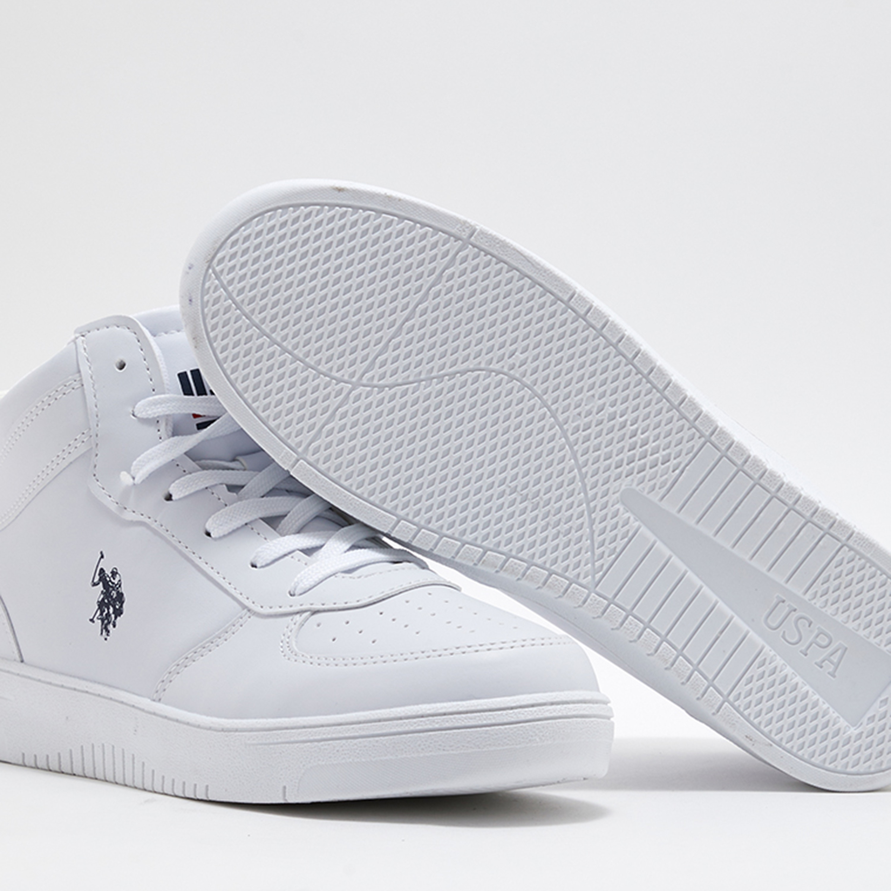 U.S. Polo Assn. Men High Top Lace Up Sneakers - 2WARISTOHI2PR-men-shoes-sneakers-image-4