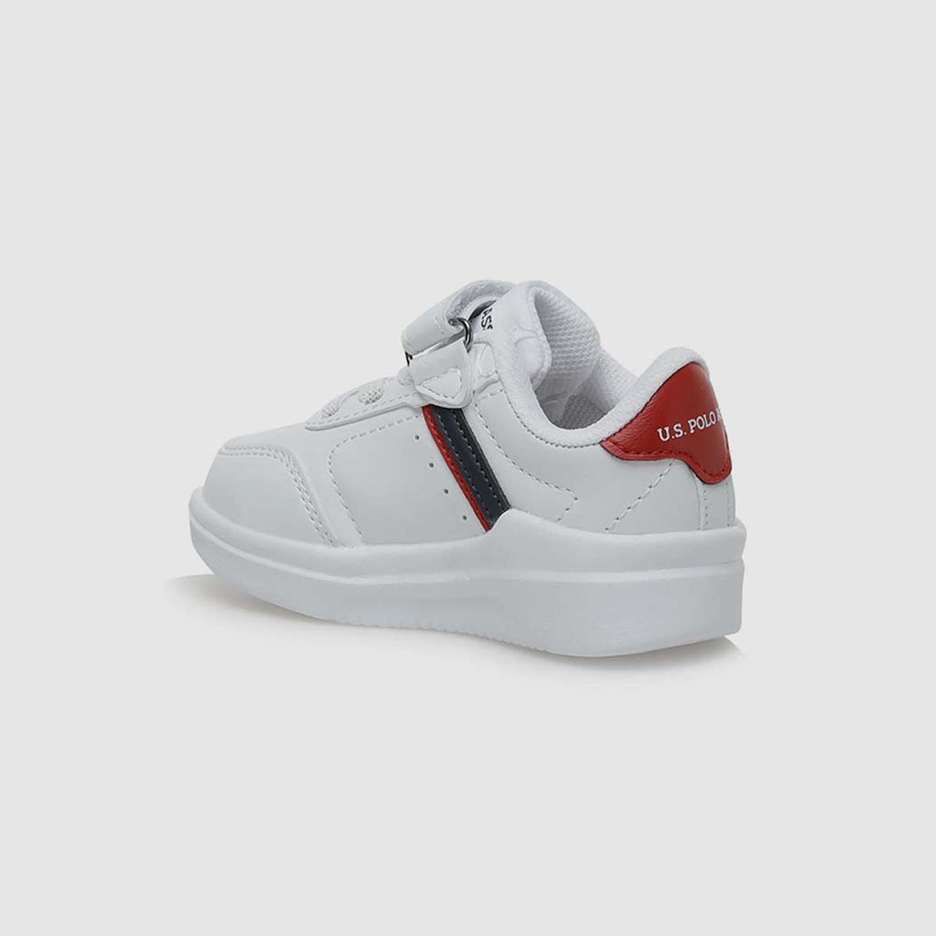 U.S. Polo Assn. Kids Sneakers with Velcro Closure - 2WBERKELEYJR2PR1-girls-shoes-sneakers-image-2