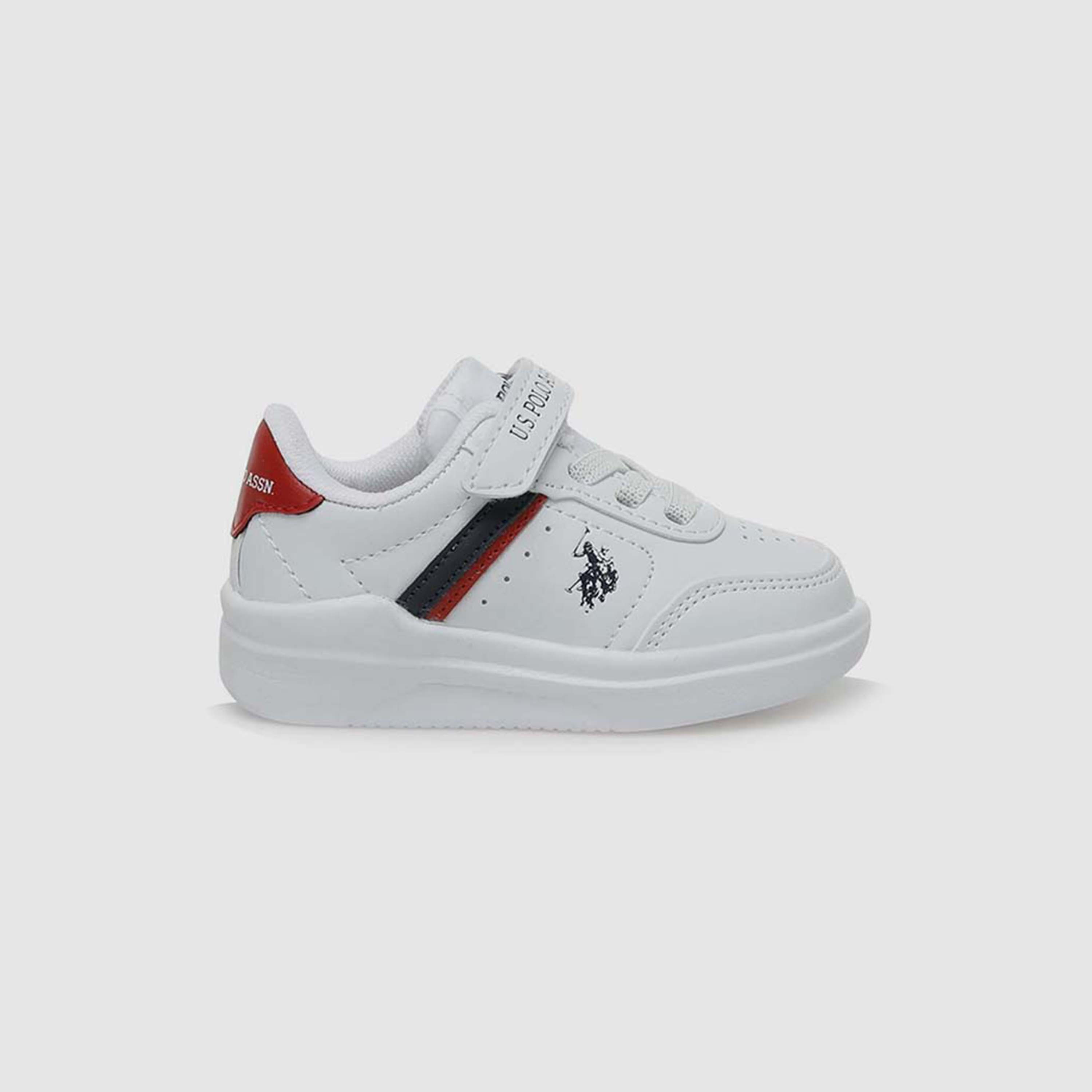 U.S. Polo Assn. Kids Sneakers with Velcro Closure - 2WBERKELEYJR2PR1-girls-shoes-sneakers-image-3