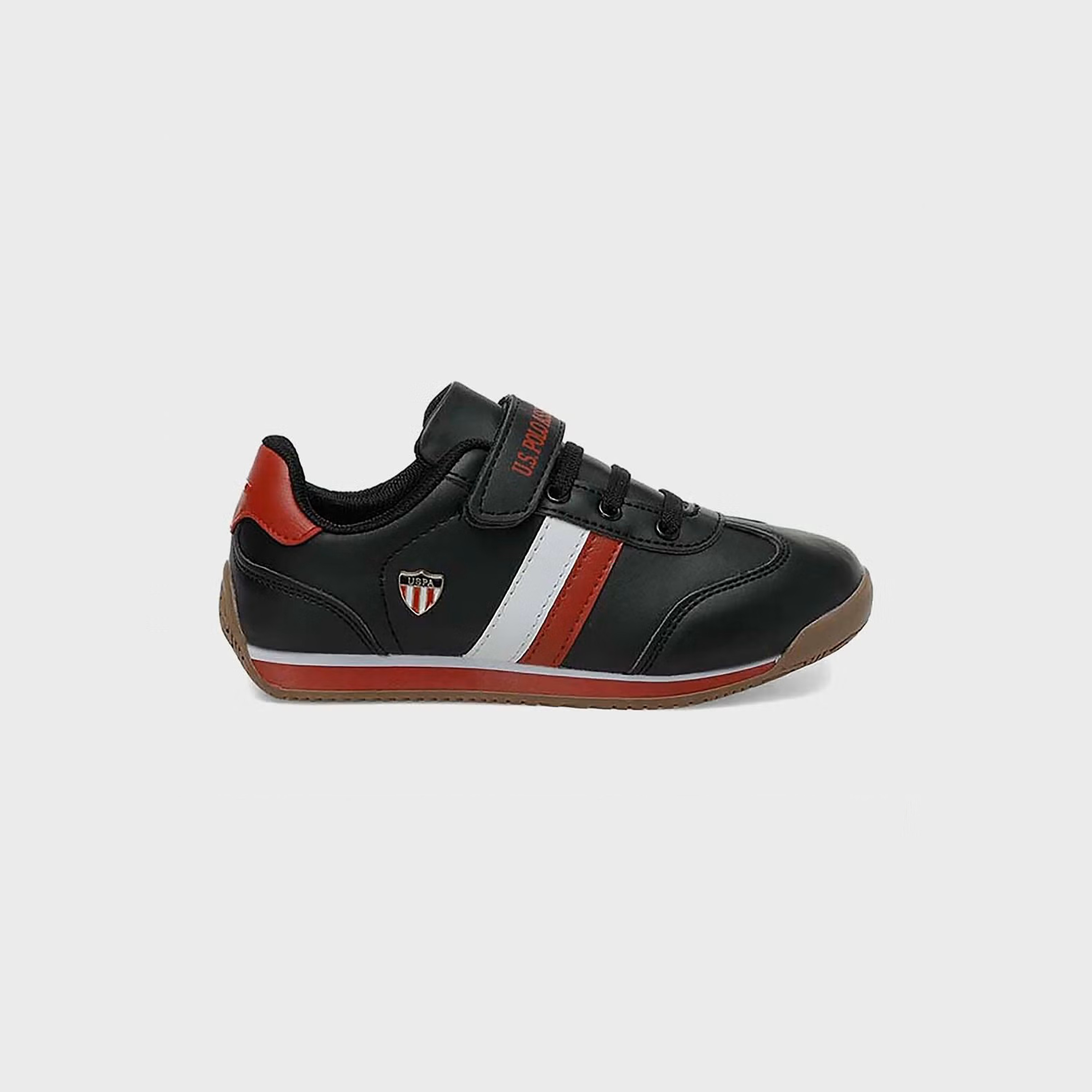  2WBONIWT2PR حذاء سنيكرز رياضي من يو إس بولو أسن للأطفال بإغلاق فيلكرو -girls-shoes-sneakers-image-6