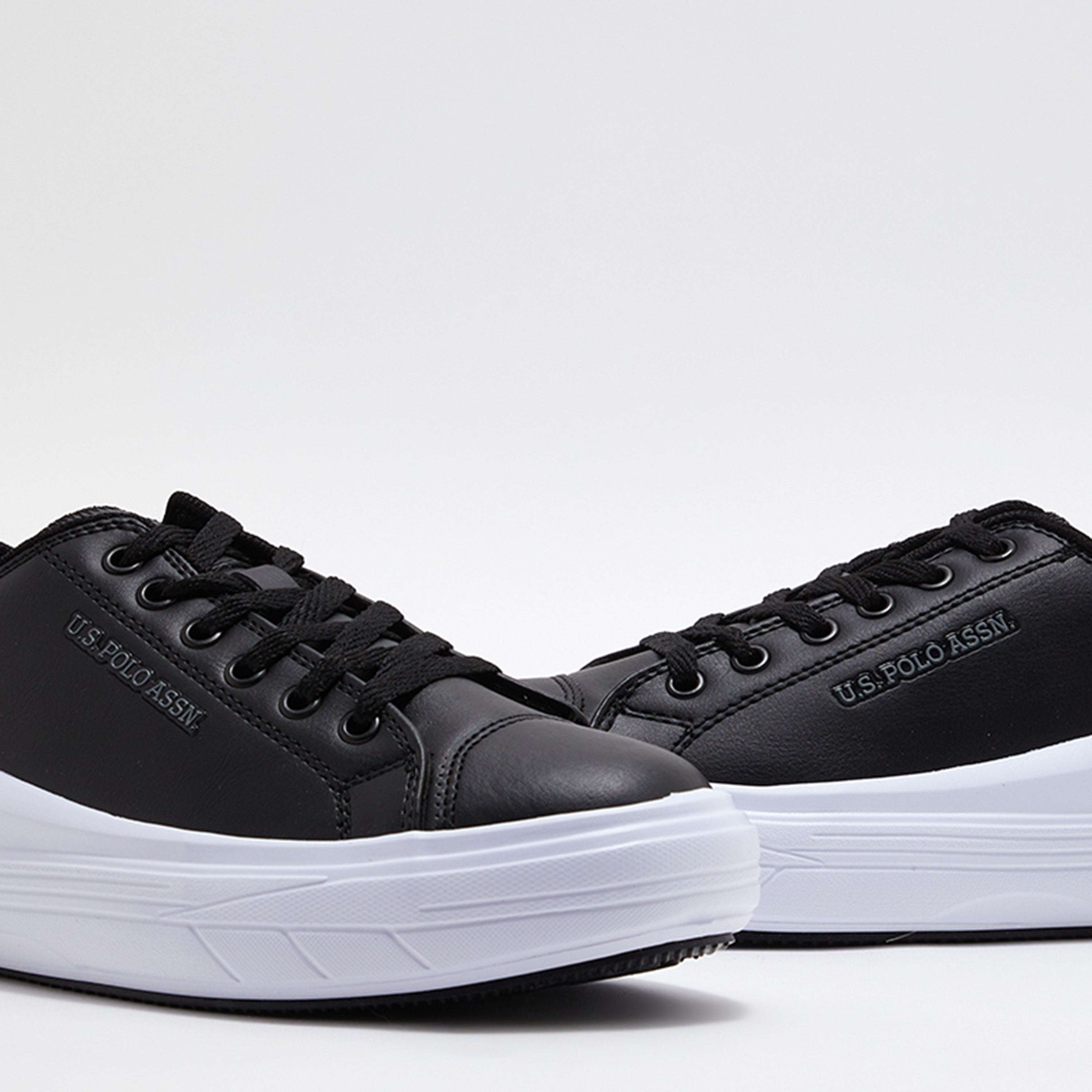 U.S. Polo Assn. Women Platform Heels Sneakers - 2WCLEMEPU2PR-women-shoes-sneakers-image-4