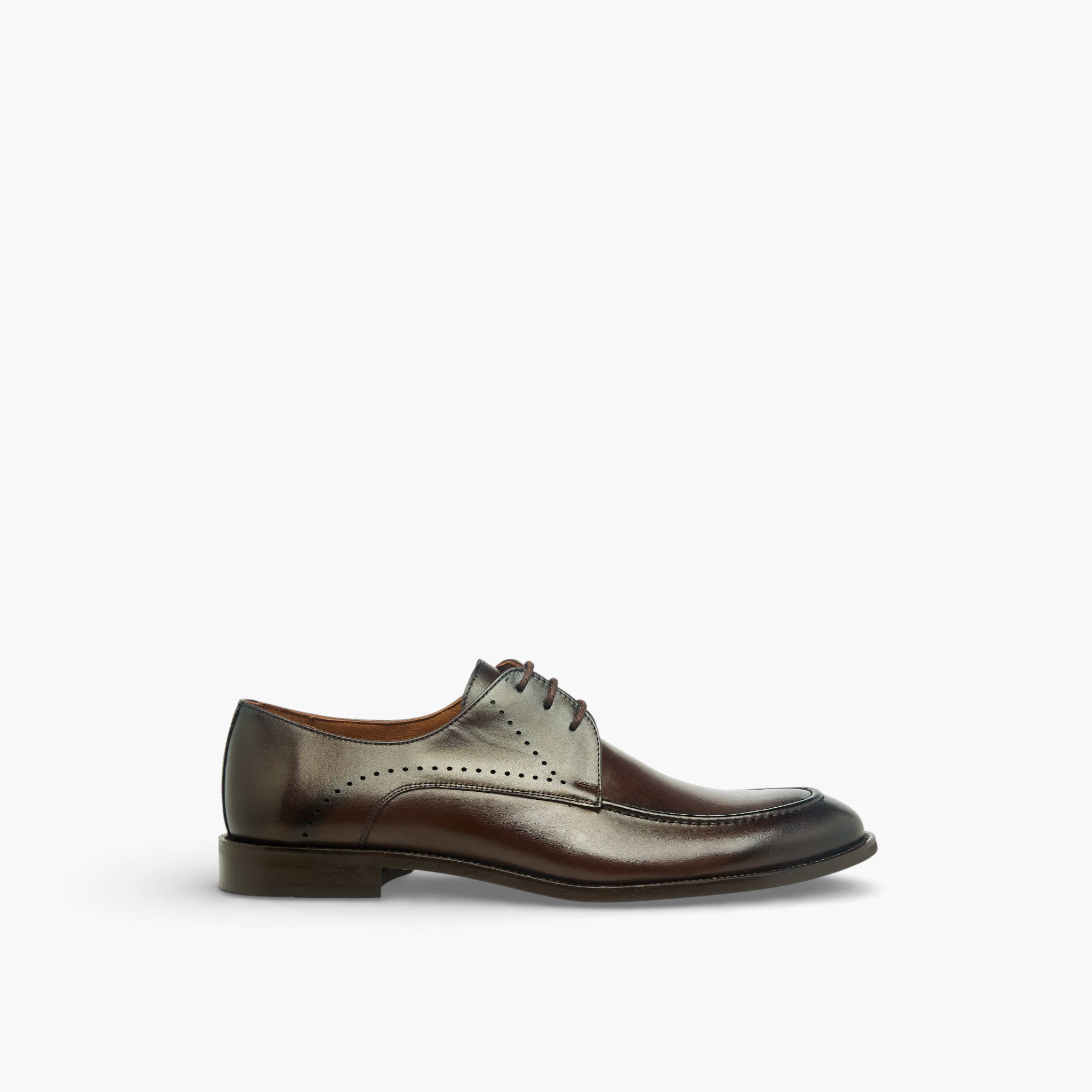 Duchini Men Genuine Leather Lace-Up Derby Shoes-men-shoes-formalshoes-image-3