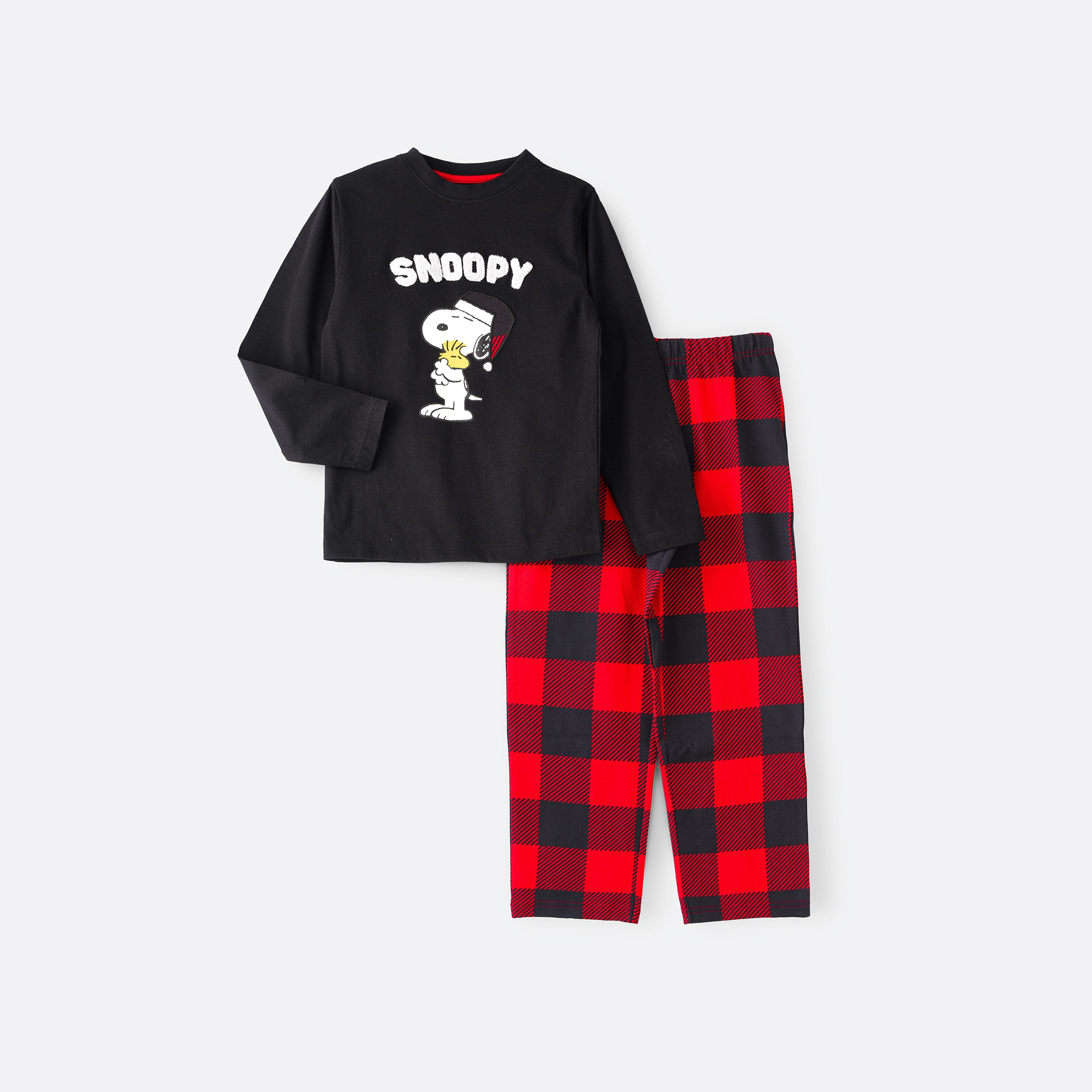 Boys snoopy christmas pajamas sale