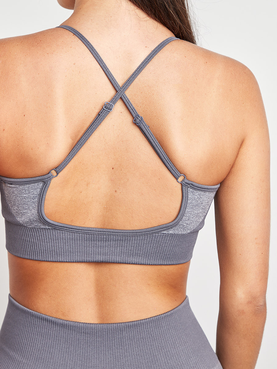 Styli Melange Cross Back Sports Bra and Active Leggings Set-women-clothing-sportswearandactivewear-sportsbras-image-6