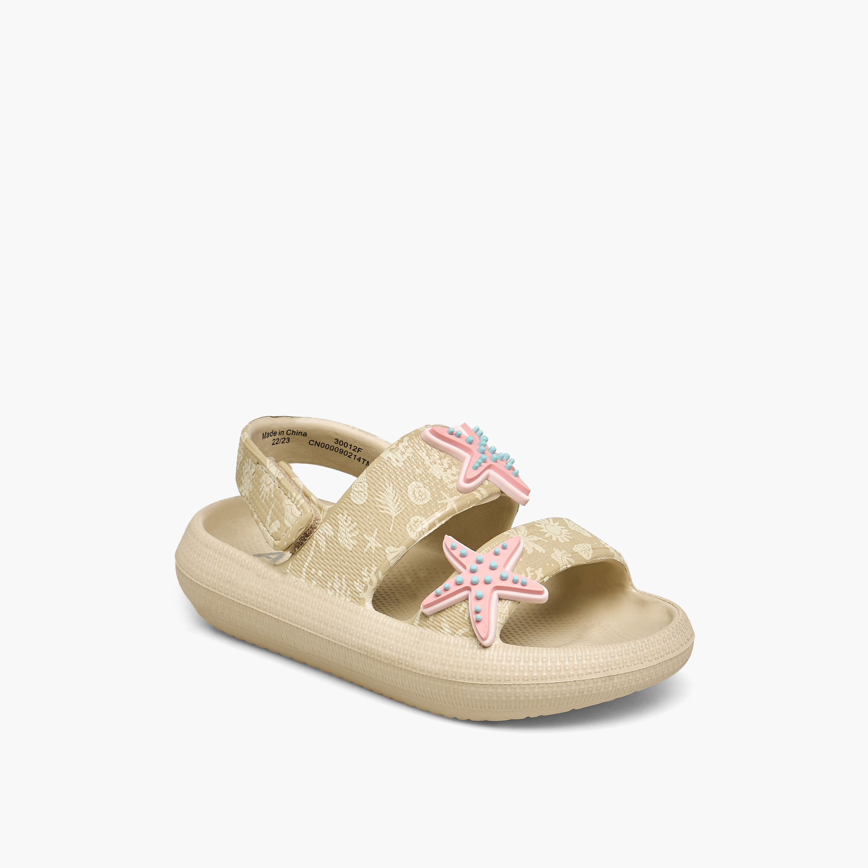 صندل كلوج بشريط إغلاق لاصق للبنات من أكوا-girls-shoes-flipflopsandslides-image-2