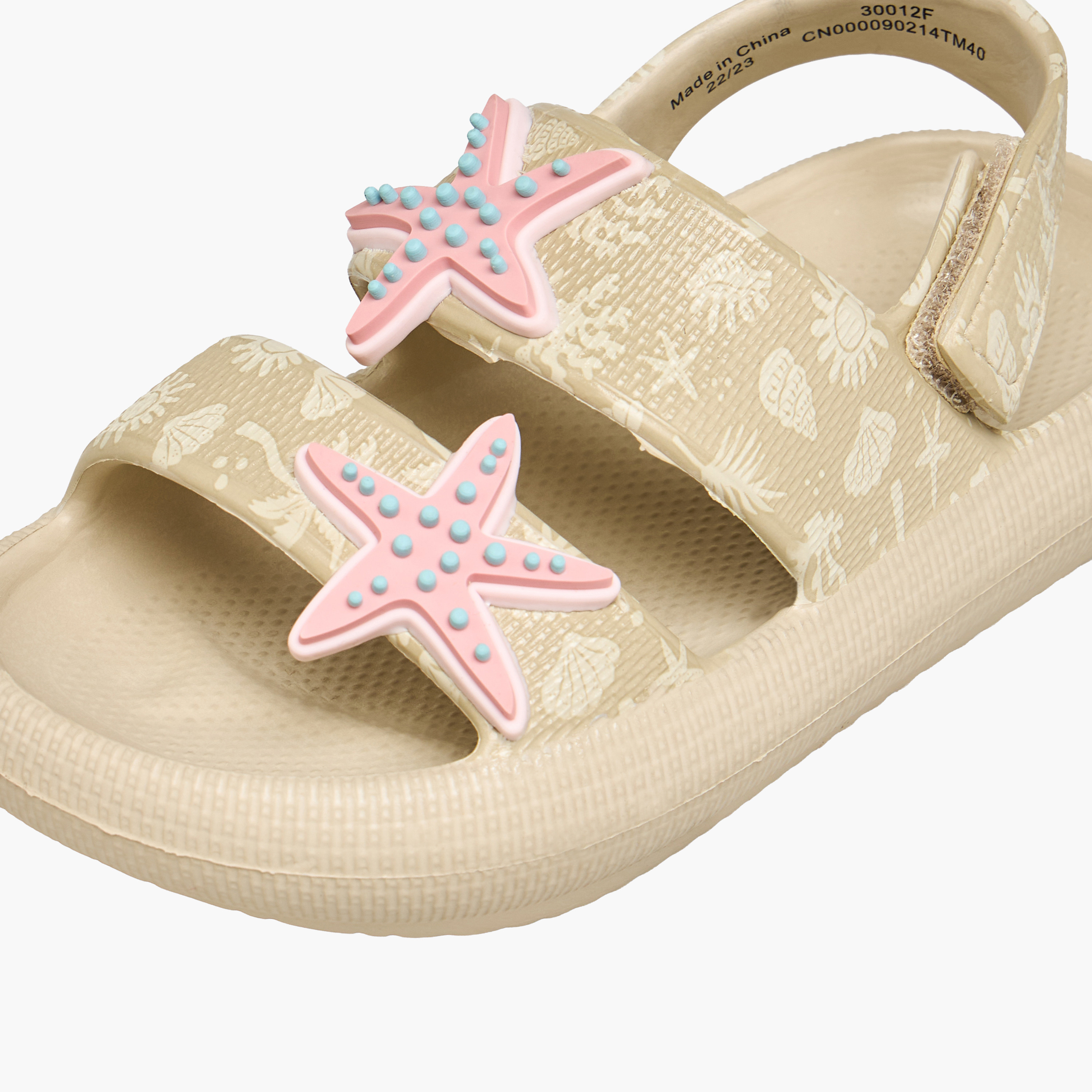 صندل كلوج بشريط إغلاق لاصق للبنات من أكوا-girls-shoes-flipflopsandslides-image-4