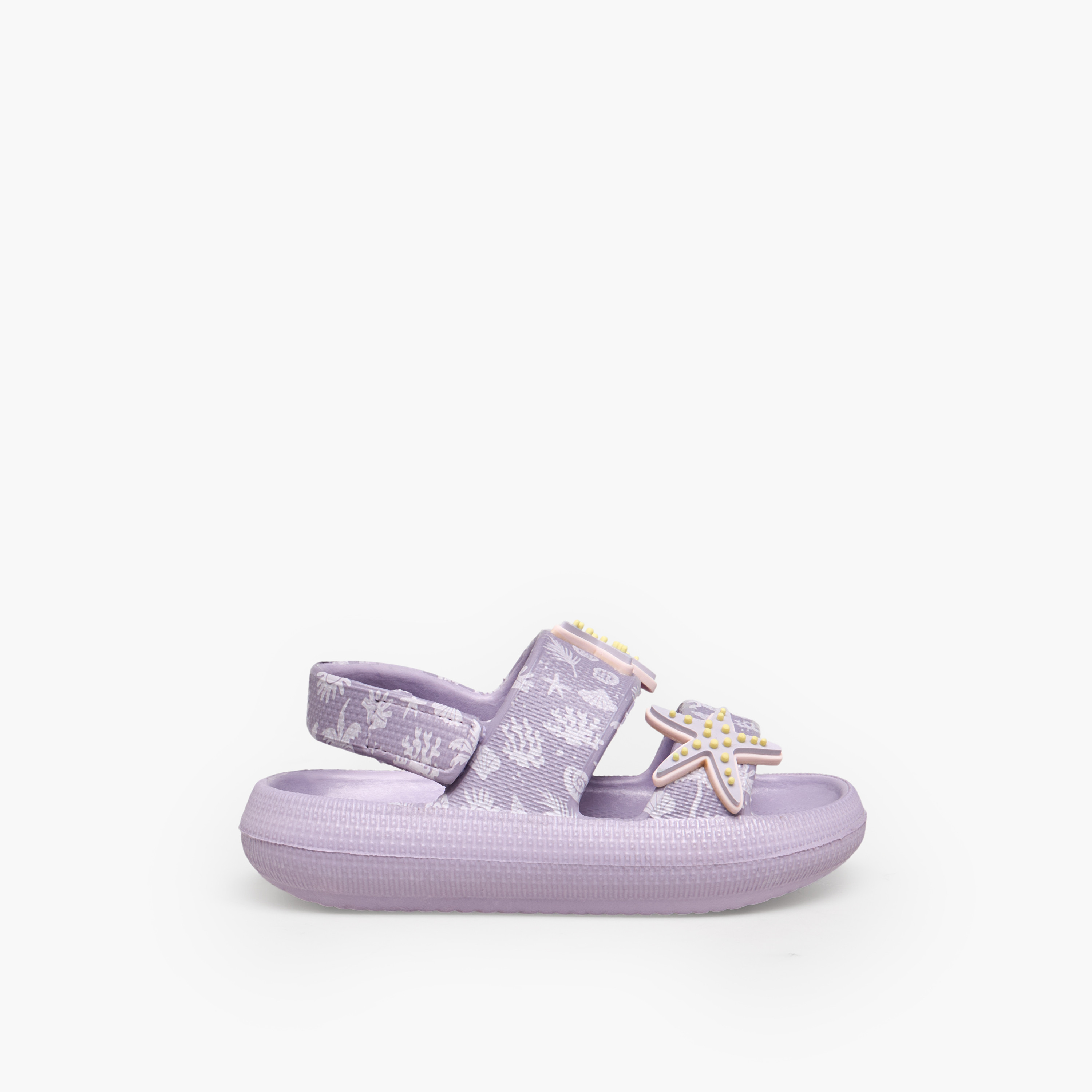 صندل كلوج بشريط إغلاق لاصق للبنات من أكوا-girls-shoes-flipflopsandslides-image-3